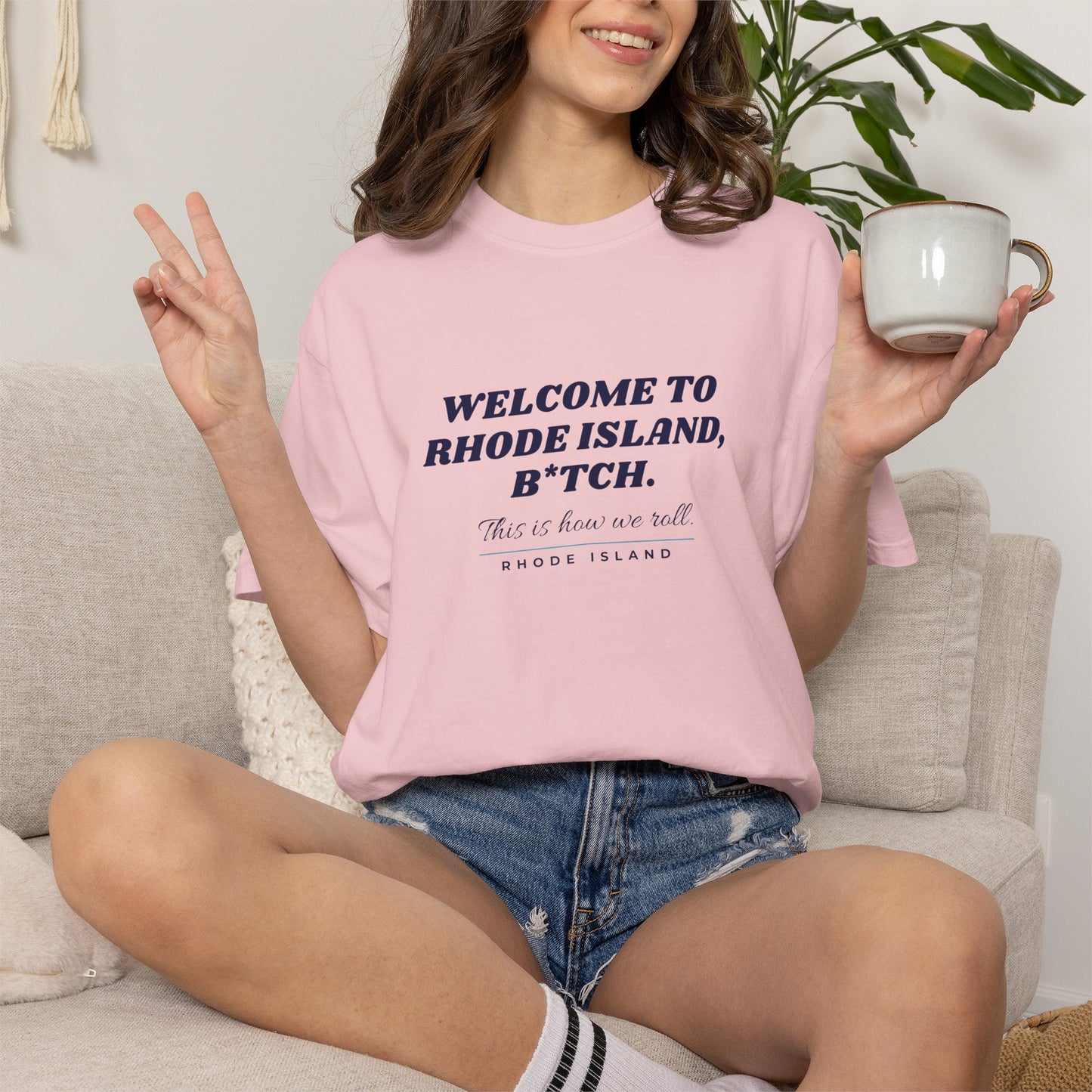 Welcome to Rhode Island B*TCH Shirt, Rhode Island Tee, RHORI, Real Housewives, Providence Shirt, Comfort Colors Tee, Rhode Island Gift