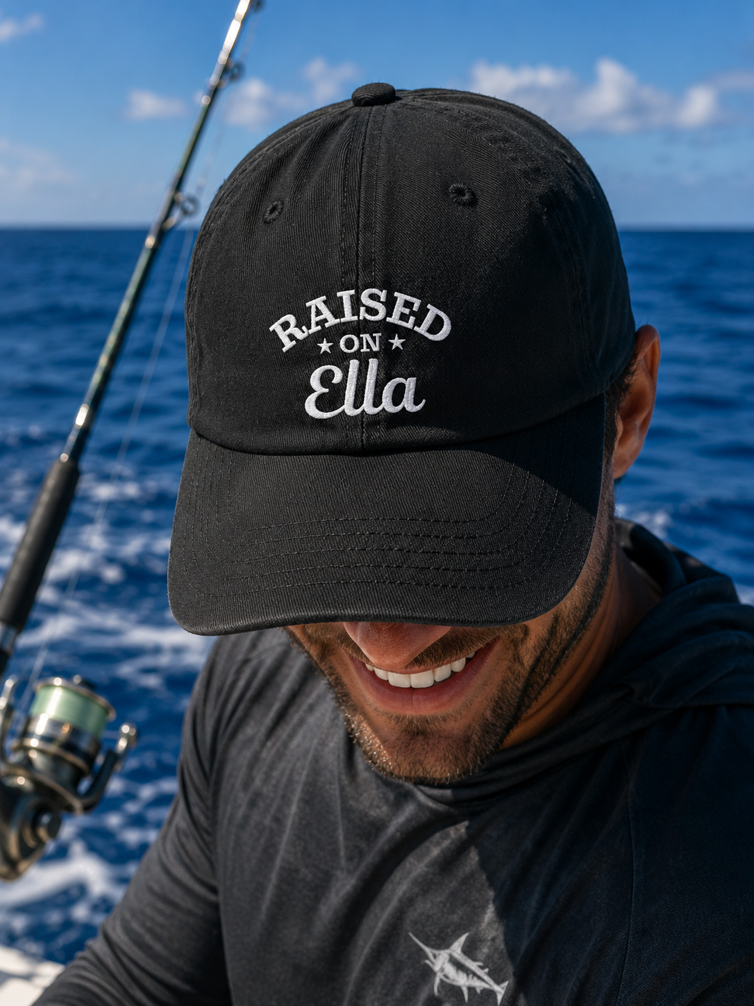 Raised On Ella Hat Country Concert Hat Western Lifestyle Baseball Cap