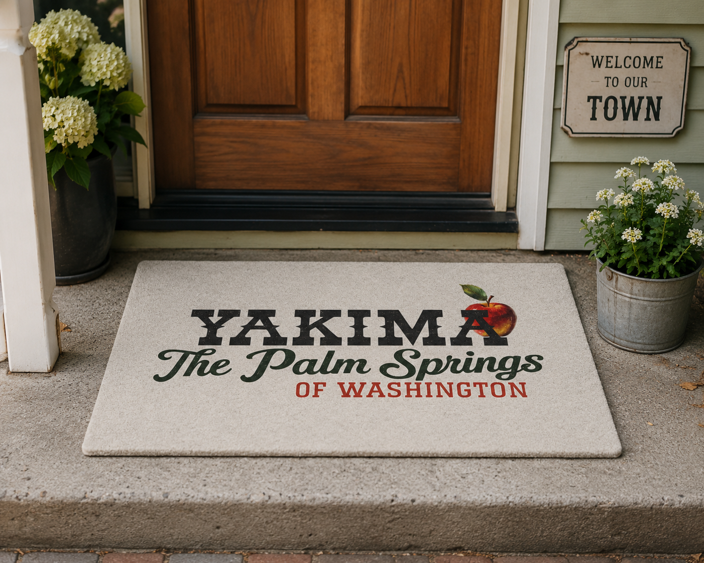 Yakima Doormat | Palm Springs of Washington | 509 Central Washington | Front Door Doormat Gift