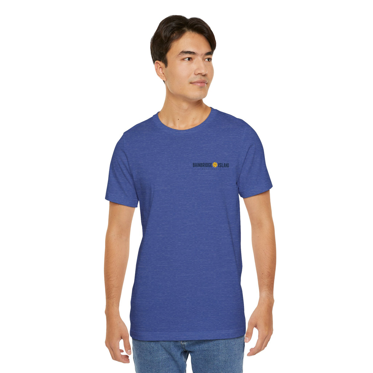 Bainbridge Island Pickleball 1965 Front & Back Tee