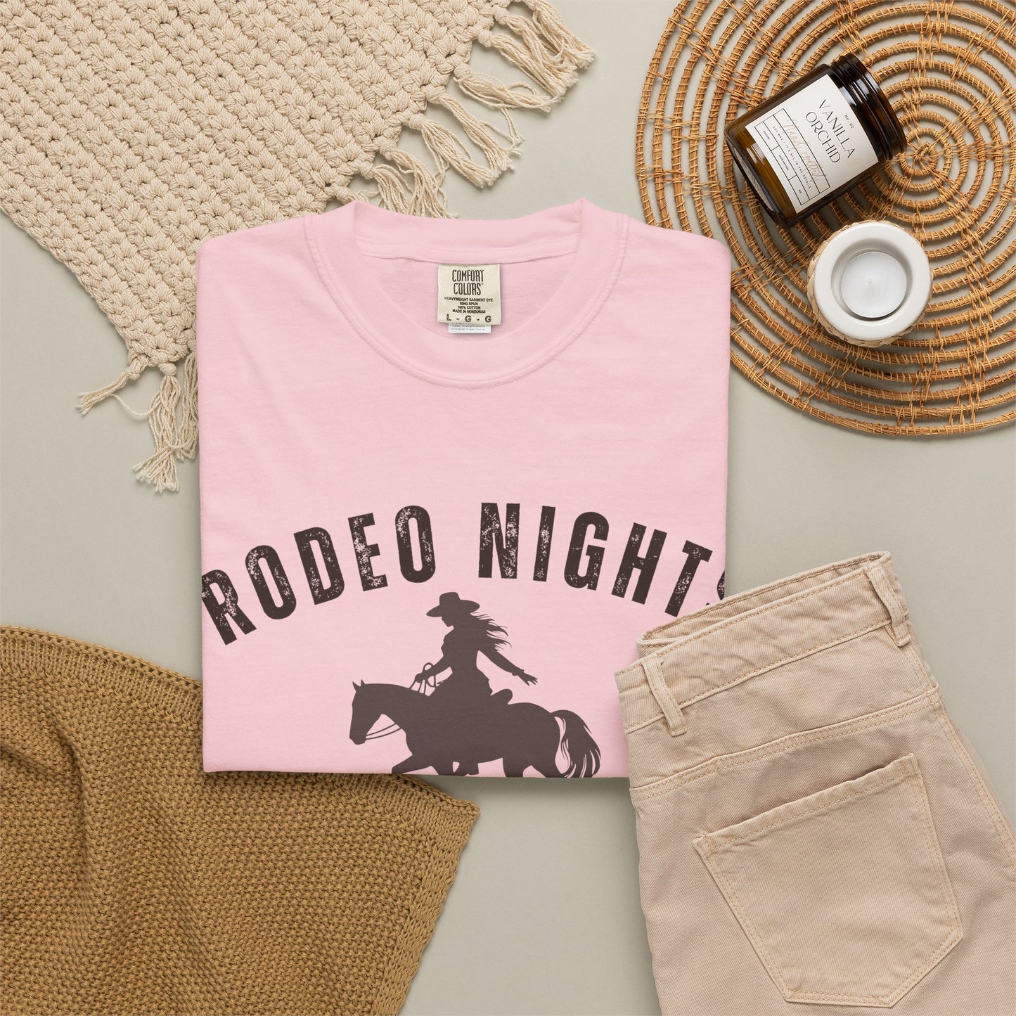 Rodeo Nights Ella Vibes Tee, Country Concert Shirt, Western Cowgirl Tee, Rodeo Graphic Shirt, Horse Lover Gift