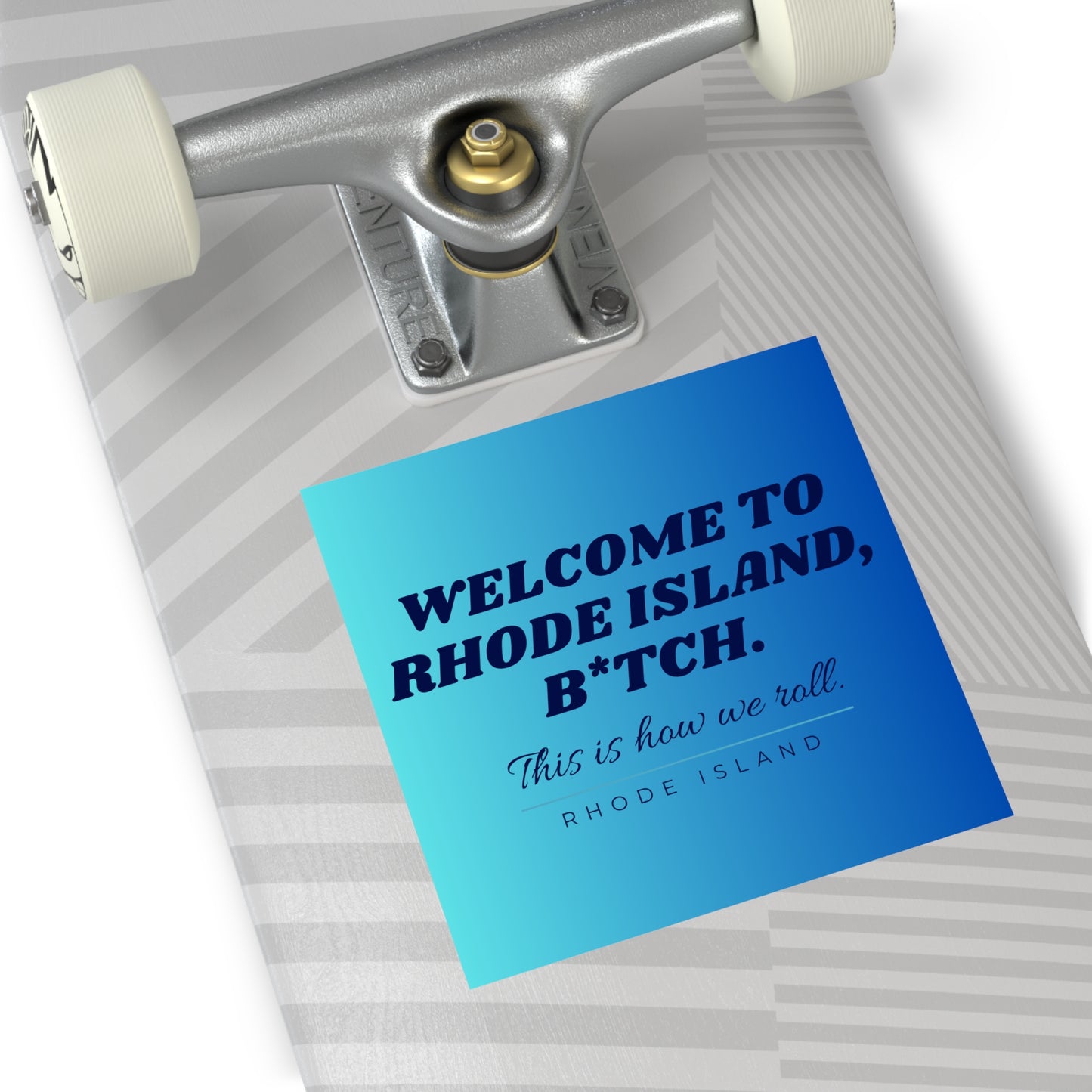 Welcome to Rhode Island B*TCH Sticker, Bravo Inspired Rhode Island Decal, Funny RI Sticker, Reality TV Fan Gift, Waterproof Vinyl | rhori