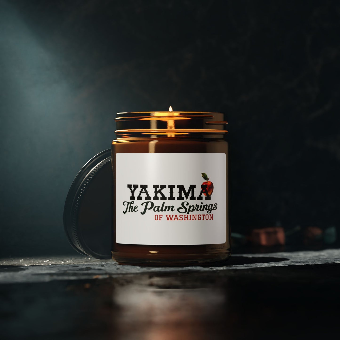 Yakima Candle | Yakima The Palm Springs of Washington | Washington State Gift | Yakima Gift | Amber Jar Candle | Home Decor