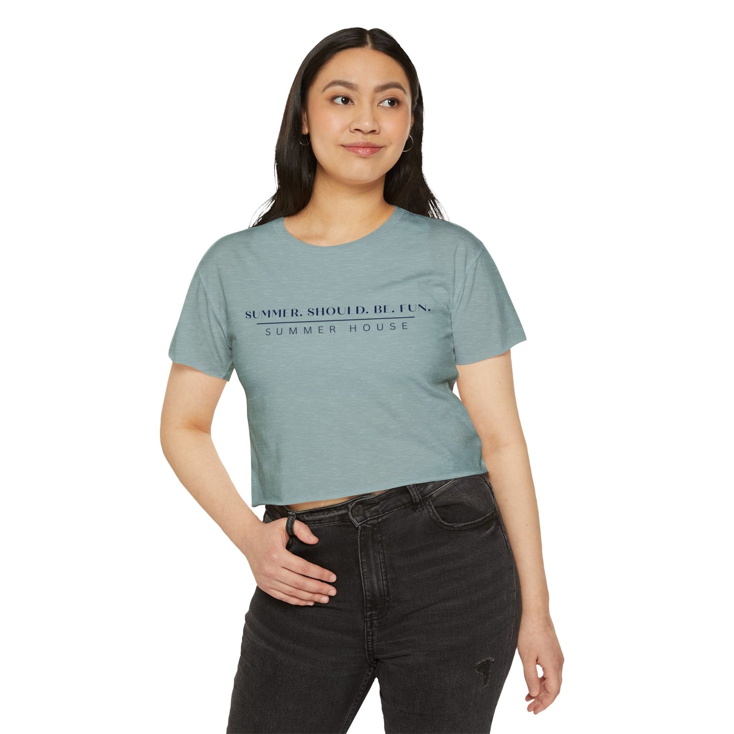 Summer House T Shirt Women Graphic Tee Summer Should Be Fun
