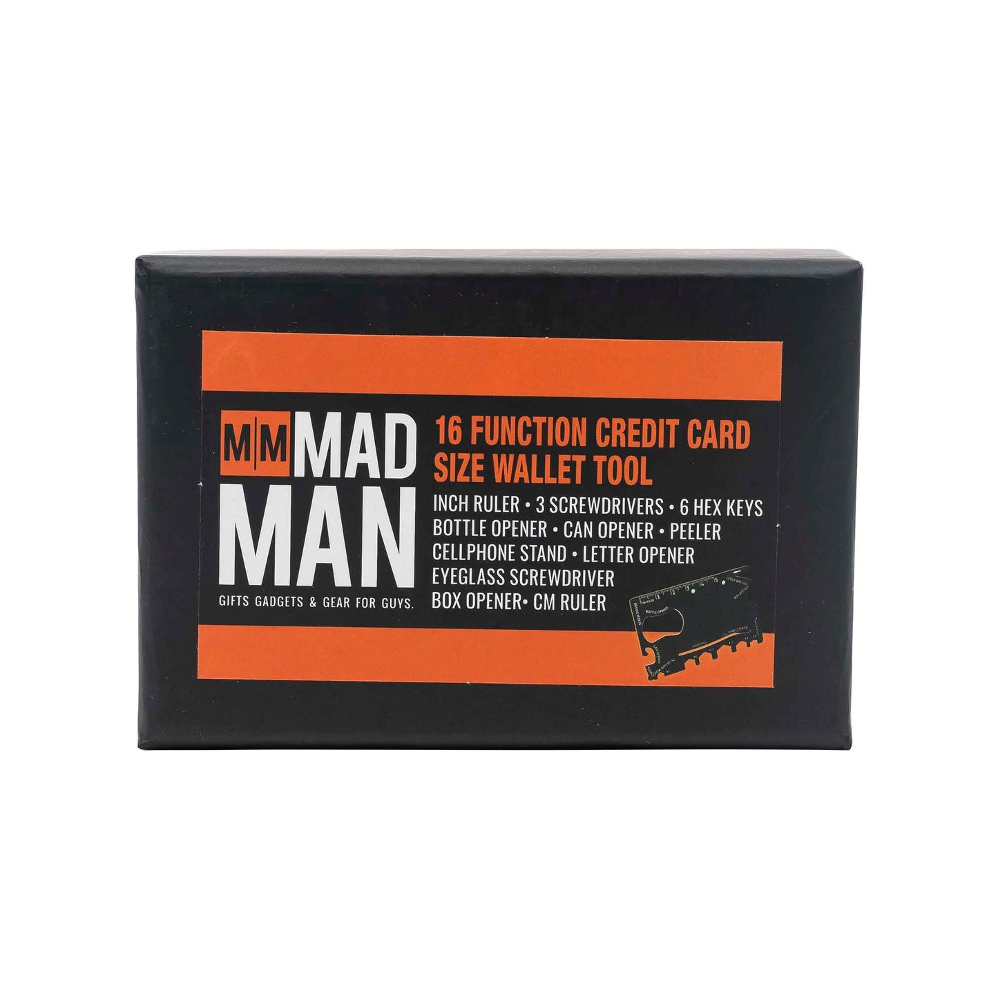 Wallet Tool - 16 Function Credit Card Sized