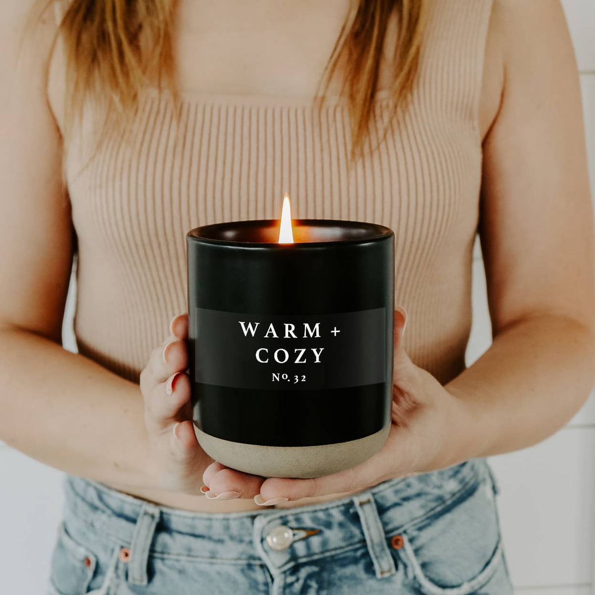 Warm and Cozy 12 oz Soy Candle - Christmas Home & Gifts