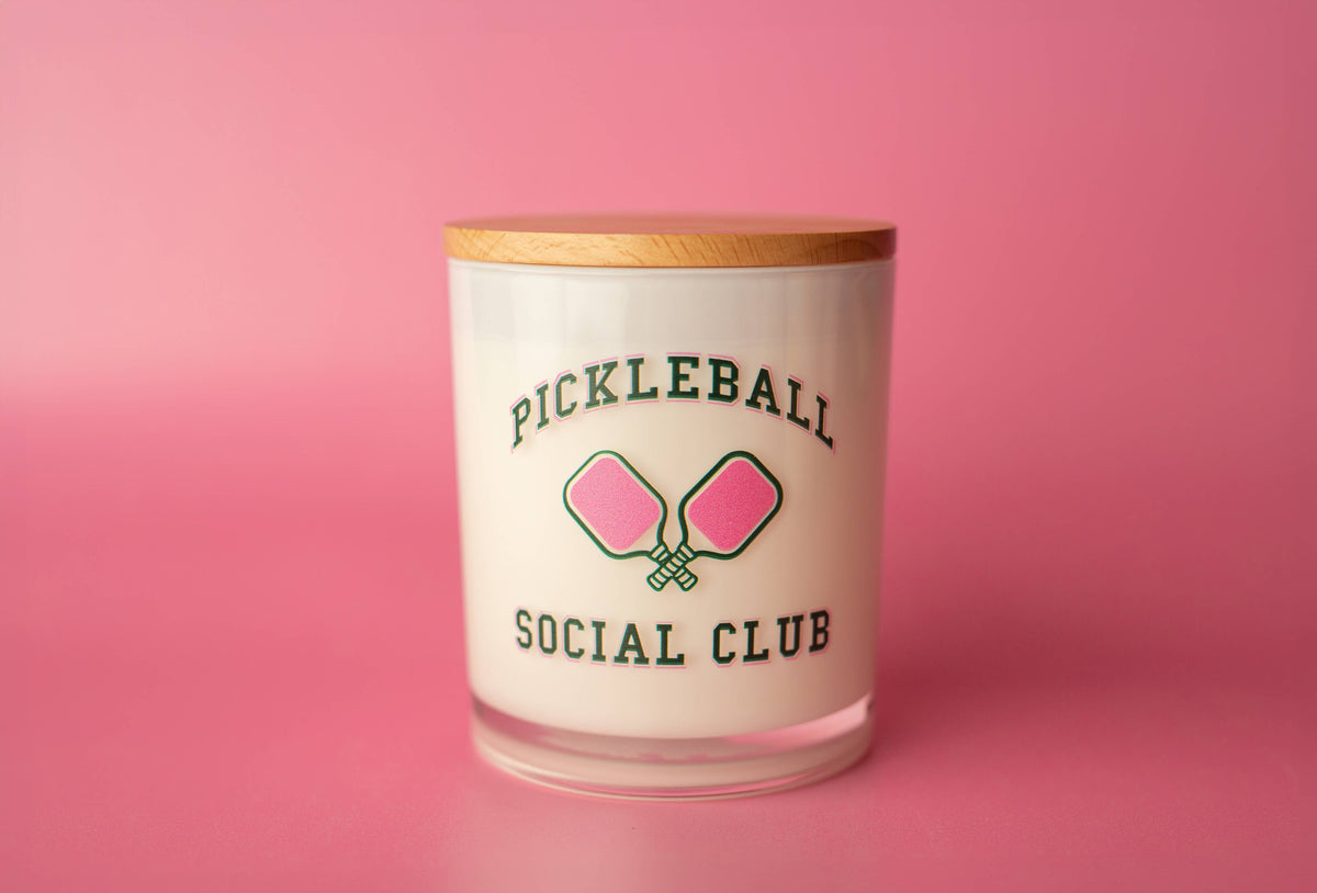 Pickleball Social Club Soy Candle