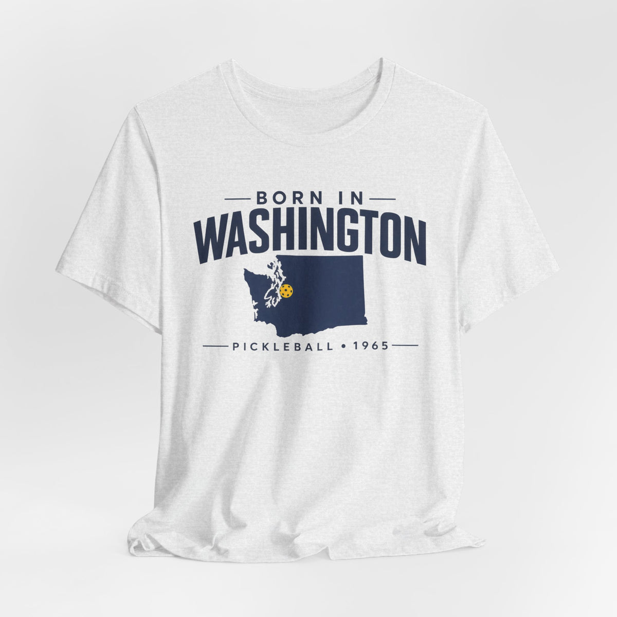 Born in Washington Pickleball 1965 Unisex Tee