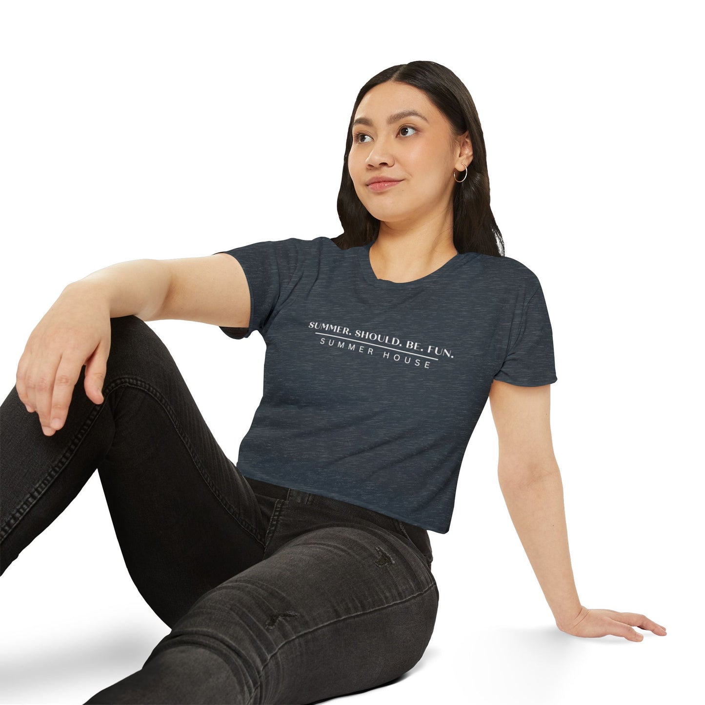 Summer House T Shirt Women Graphic Tee Summer Should Be Fun