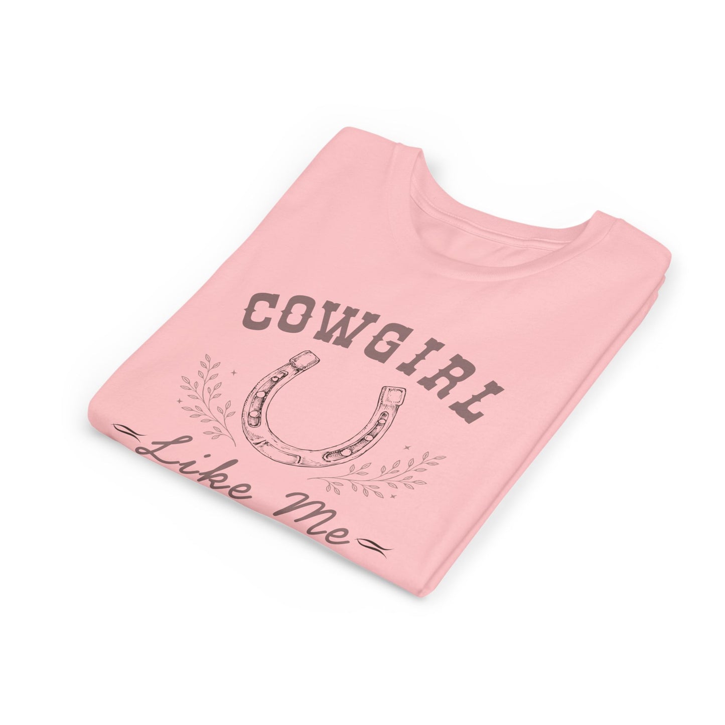 Cowgirl Like Me Girls Shirt | Western Kids Tee | Rodeo Girl Outfit | Horse Lover Gift