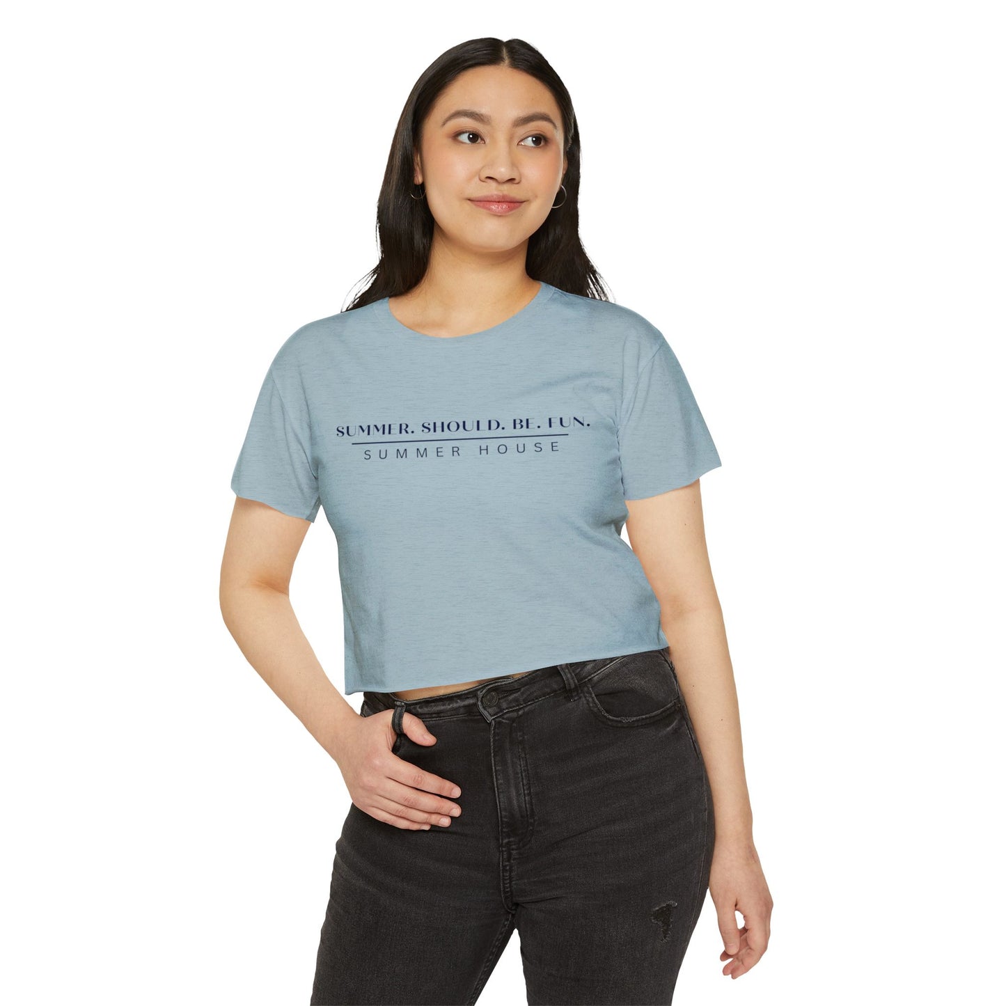 Summer House T Shirt Women Graphic Tee Summer Should Be Fun