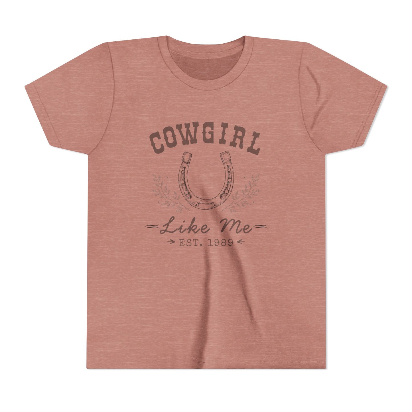 Cowgirl Like Me Girls Shirt | Western Kids Tee | Rodeo Girl Outfit | Horse Lover Gift