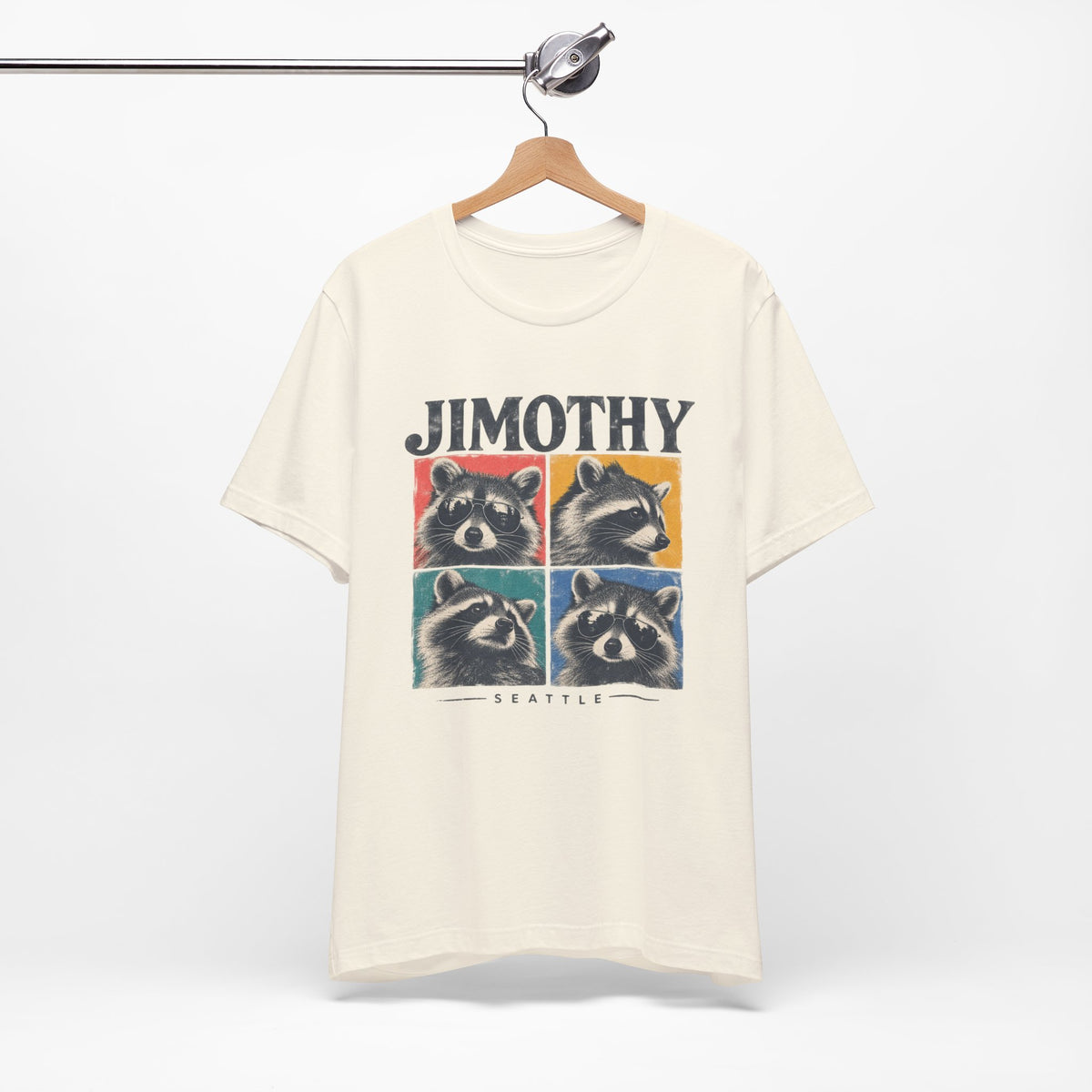 JIMOTHY Seattle Raccoon Graphic Tee