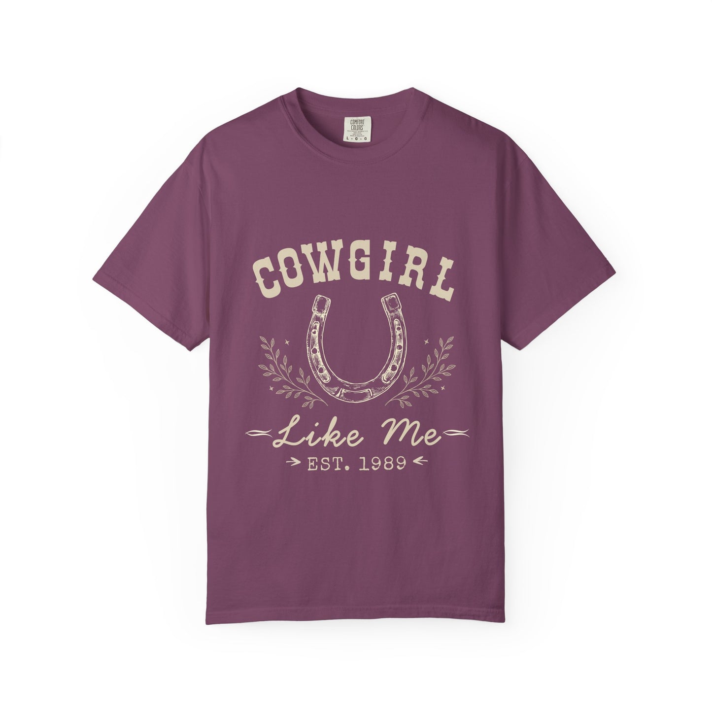 Cowgirl Like Me Shirt, Western Tee, Country Concert Shirt, Horseshoe Cowgirl T-Shirt, Nashville Outfit, Country Music Tee, Gift for Her