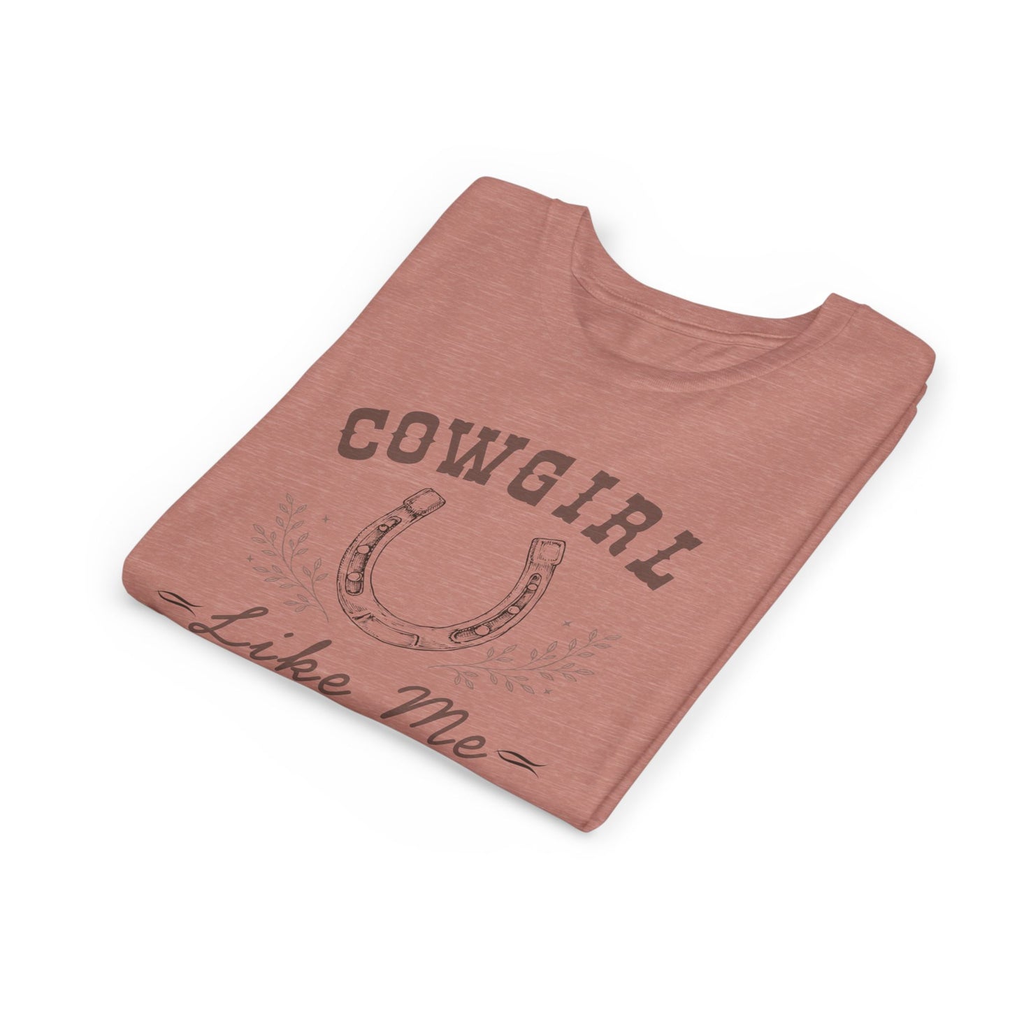 Cowgirl Like Me Girls Shirt | Western Kids Tee | Rodeo Girl Outfit | Horse Lover Gift