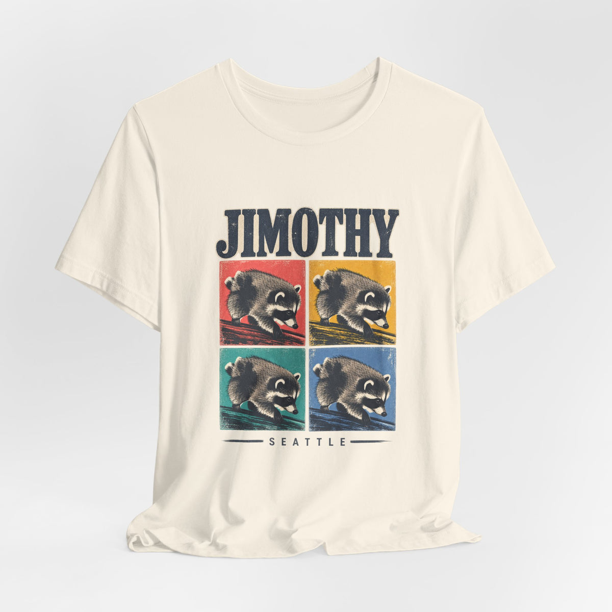 JIMOTHY Seattle Raccoon Graphic Tee