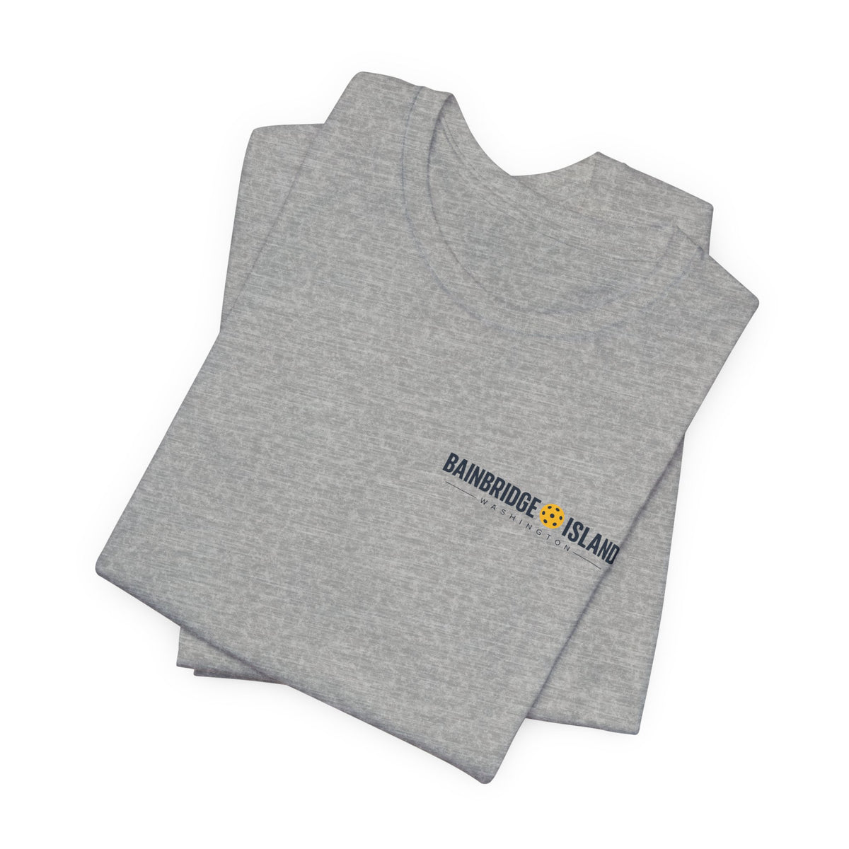 Bainbridge Island Pickleball 1965 Front & Back Tee