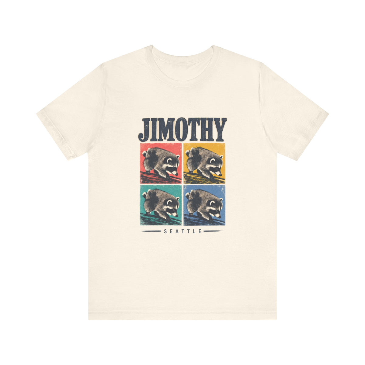 JIMOTHY Seattle Raccoon Graphic Tee
