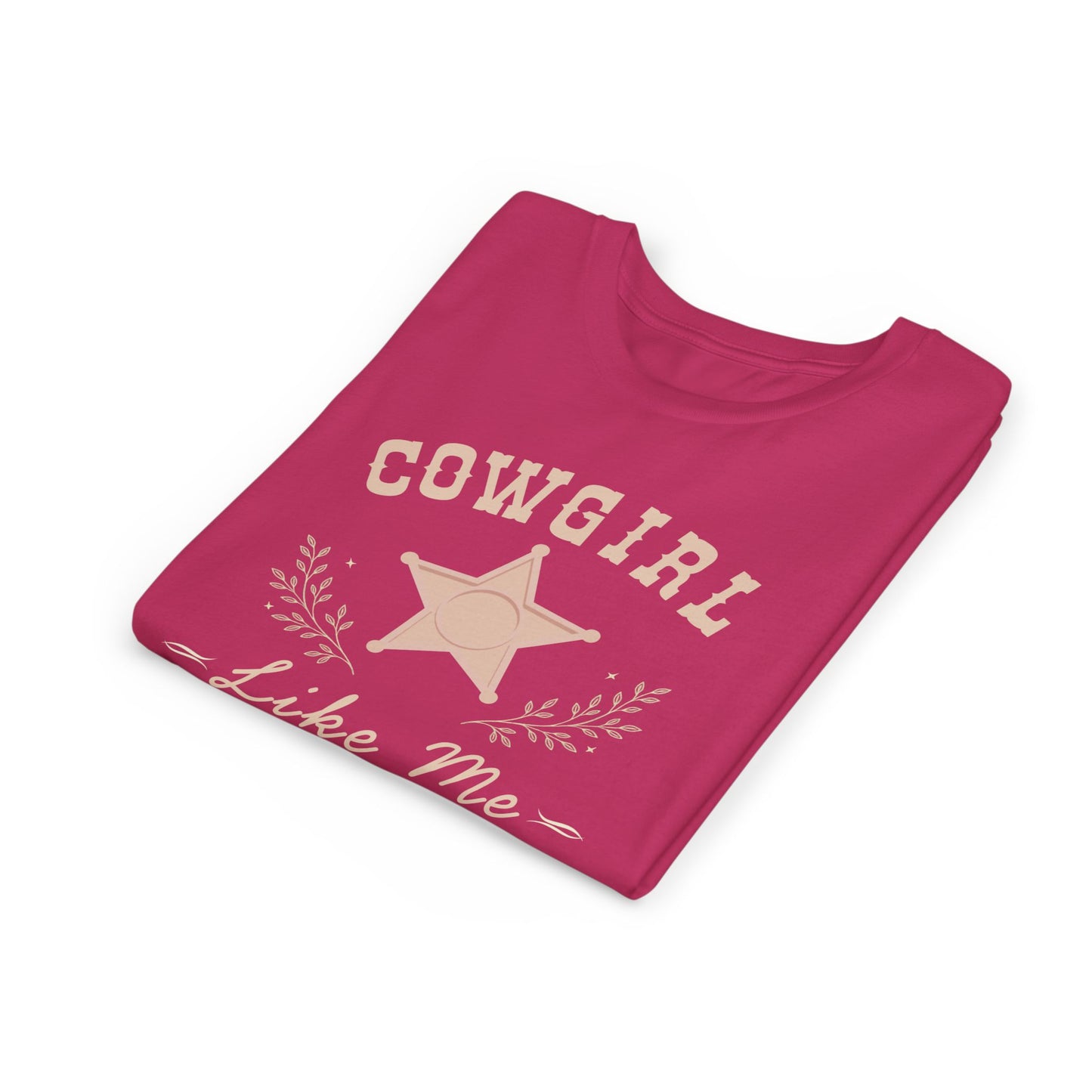 Cowgirl Star Like Me T-Shirt | Youth Tee, Western Western Ranch Graphic