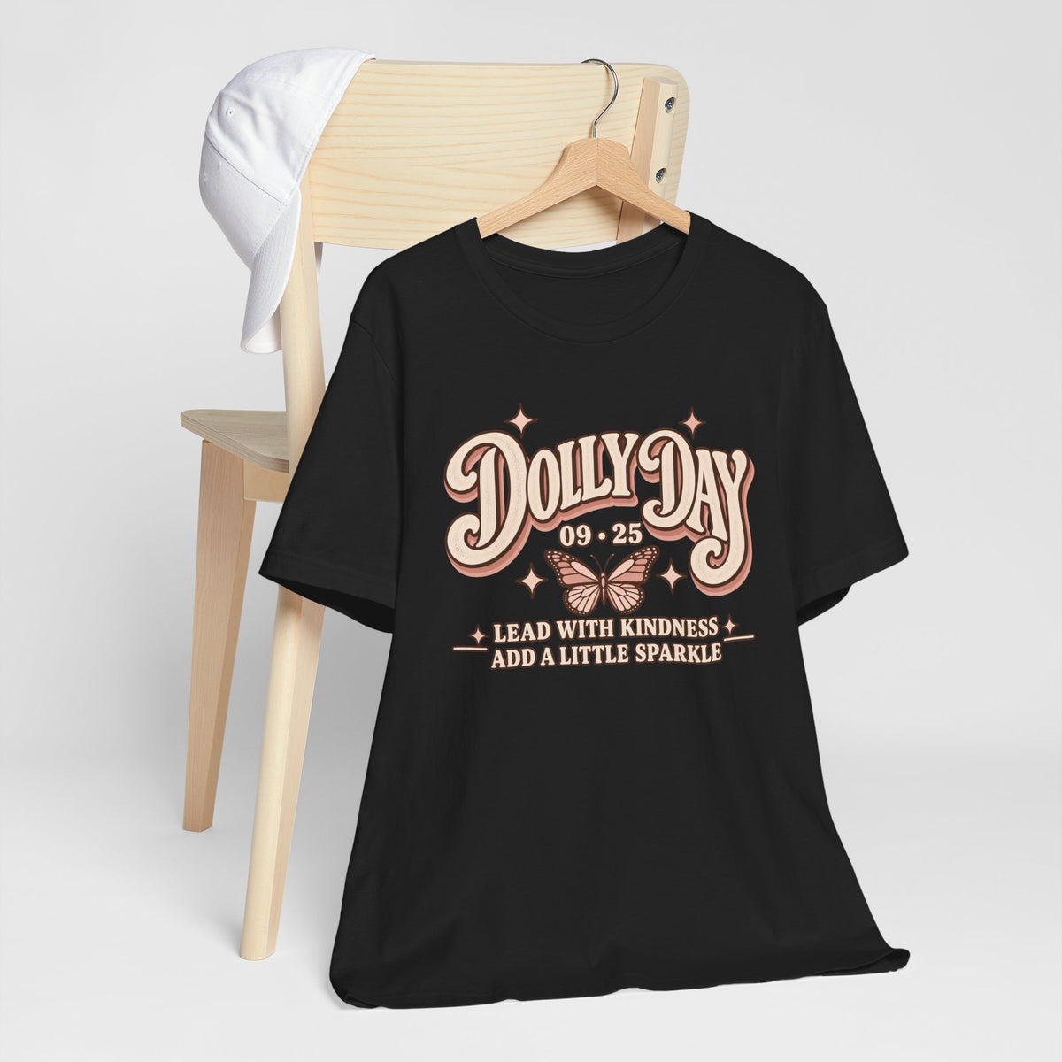 Dolly Day 9•25 Tee | Lead With Kindness & Add a Little Sparkle