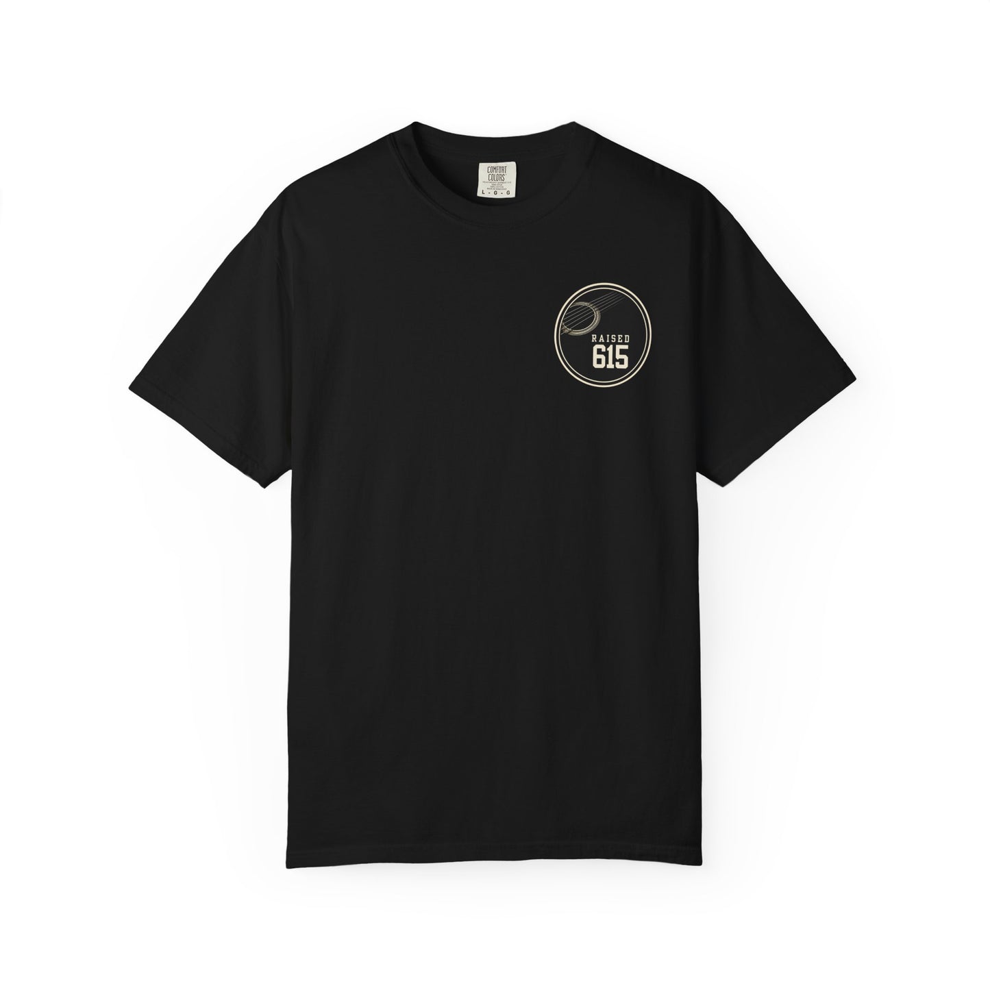 Raised 615 Shirt, Nashville Local Tee, Nashville Tennessee T-Shirt, Music City Shirt, Tennessee Pride Shirt, Comfort Colors Tee