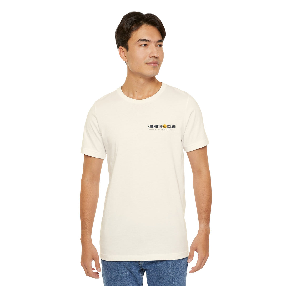 Bainbridge Island Pickleball 1965 Front & Back Tee
