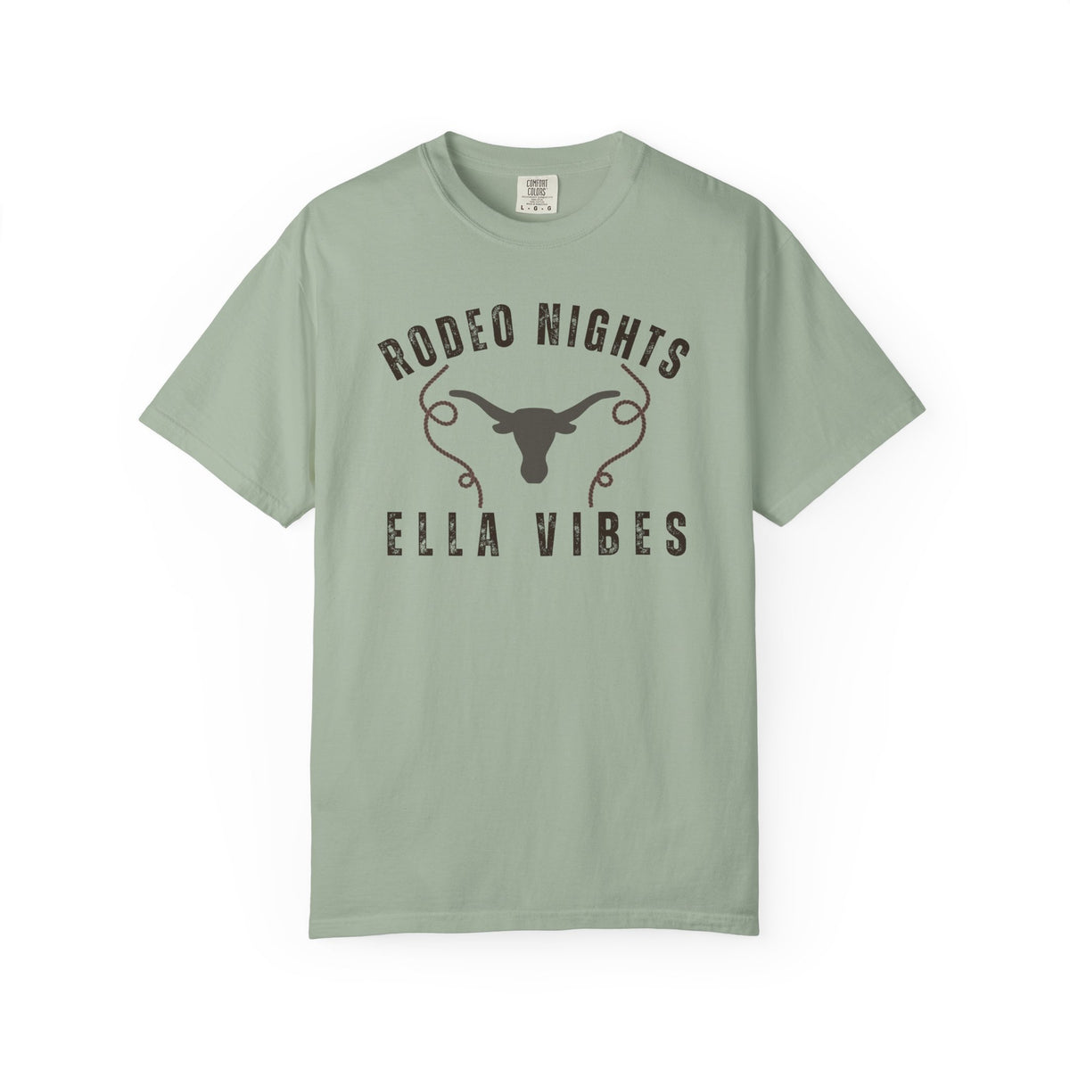 Rodeo Nights Ella Vibes Shirt, Western Cowboy Tee, Longhorn Graphic Shirt, Country Concert Tee, Cowboy Rodeo Shirt