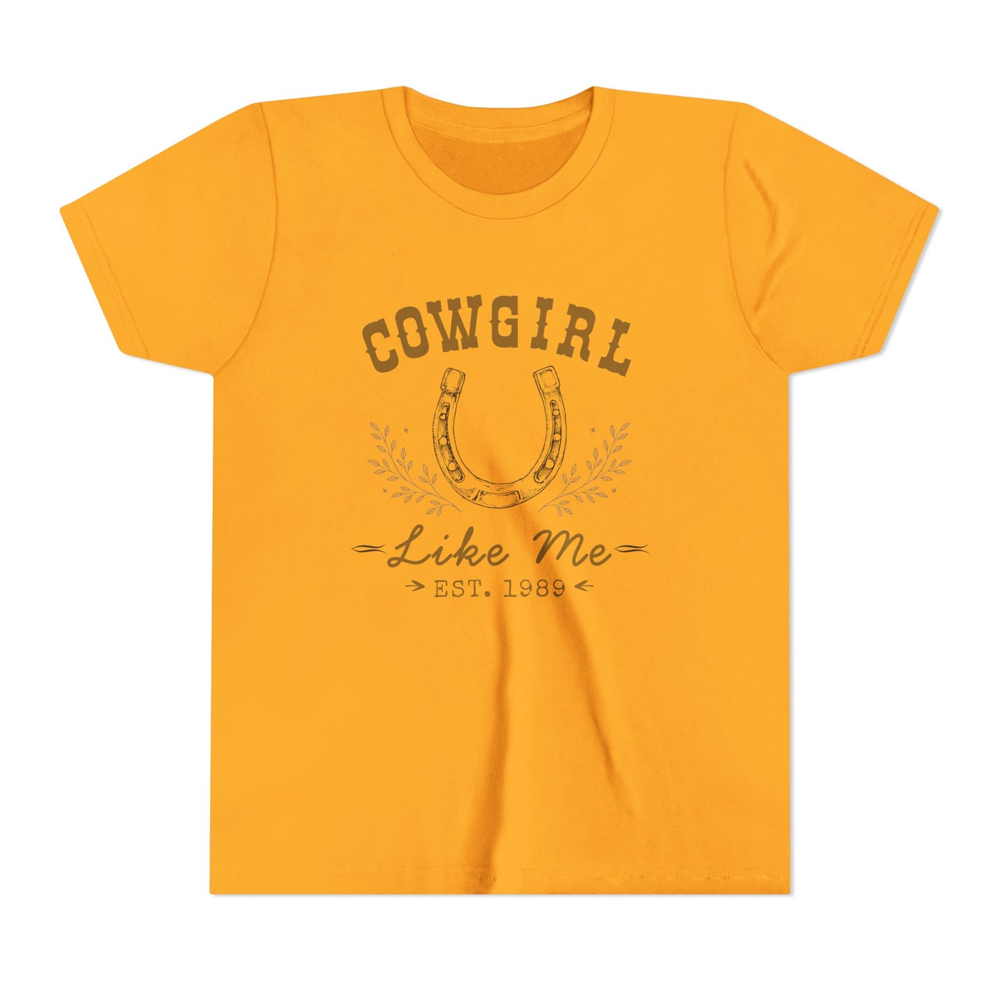 Cowgirl Like Me Girls Shirt | Western Kids Tee | Rodeo Girl Outfit | Horse Lover Gift