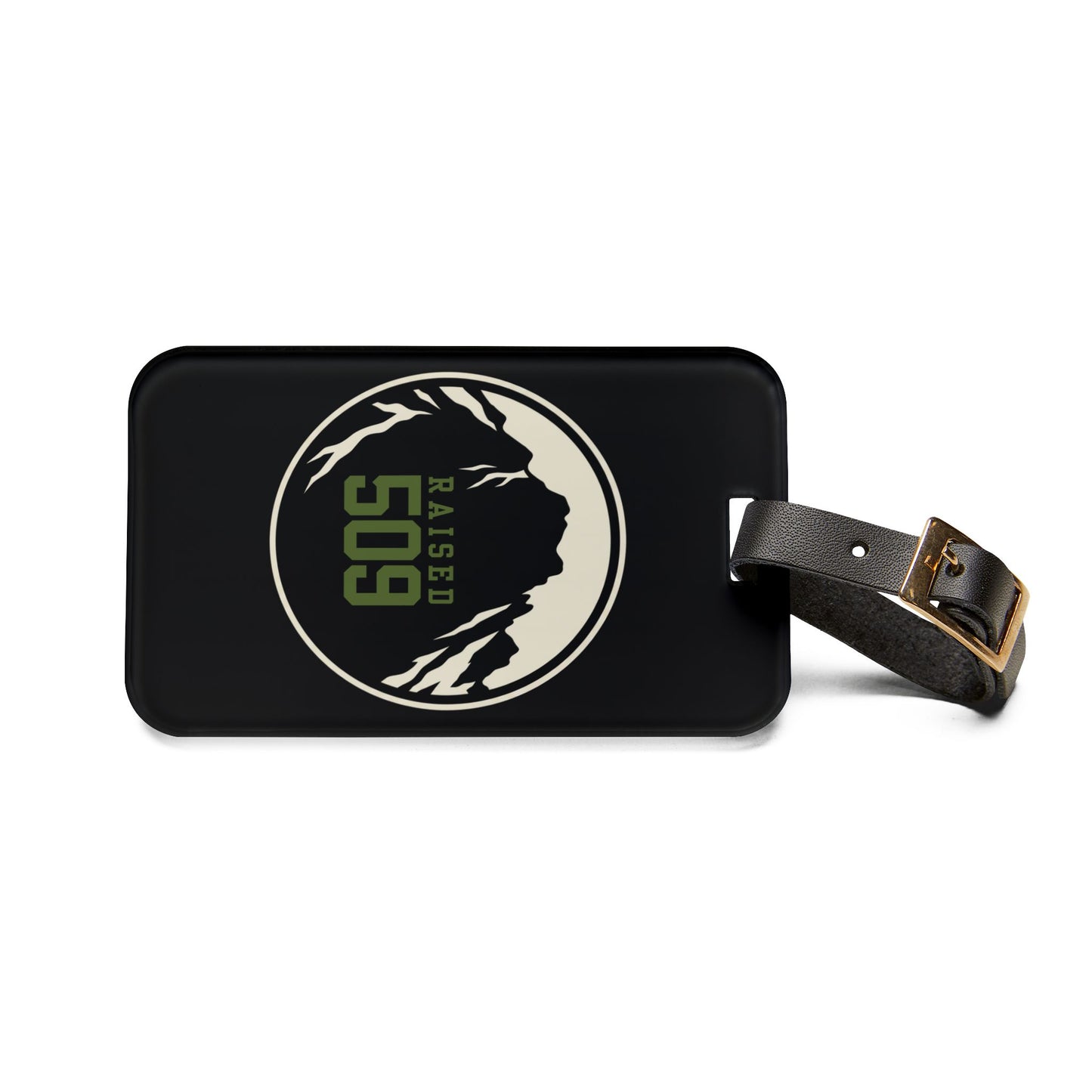 Central Washington | Raised 509 Mount Stuart Luggage Tag | Washington Inspired | Local Pride