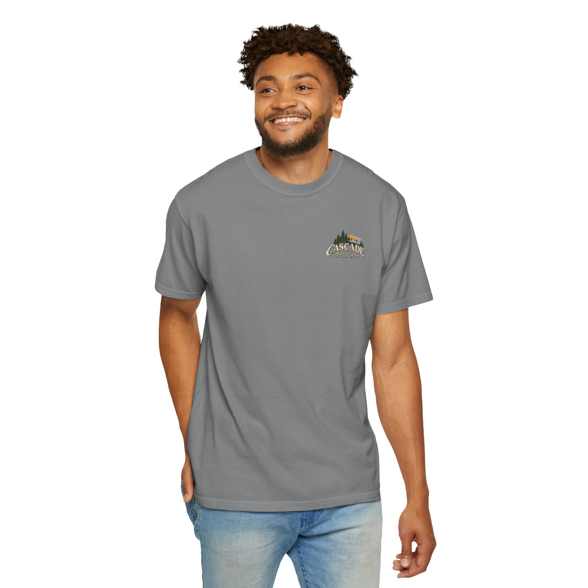 Cascade Mountain Days Tee | Vintage Mountain Graphic T-Shirt