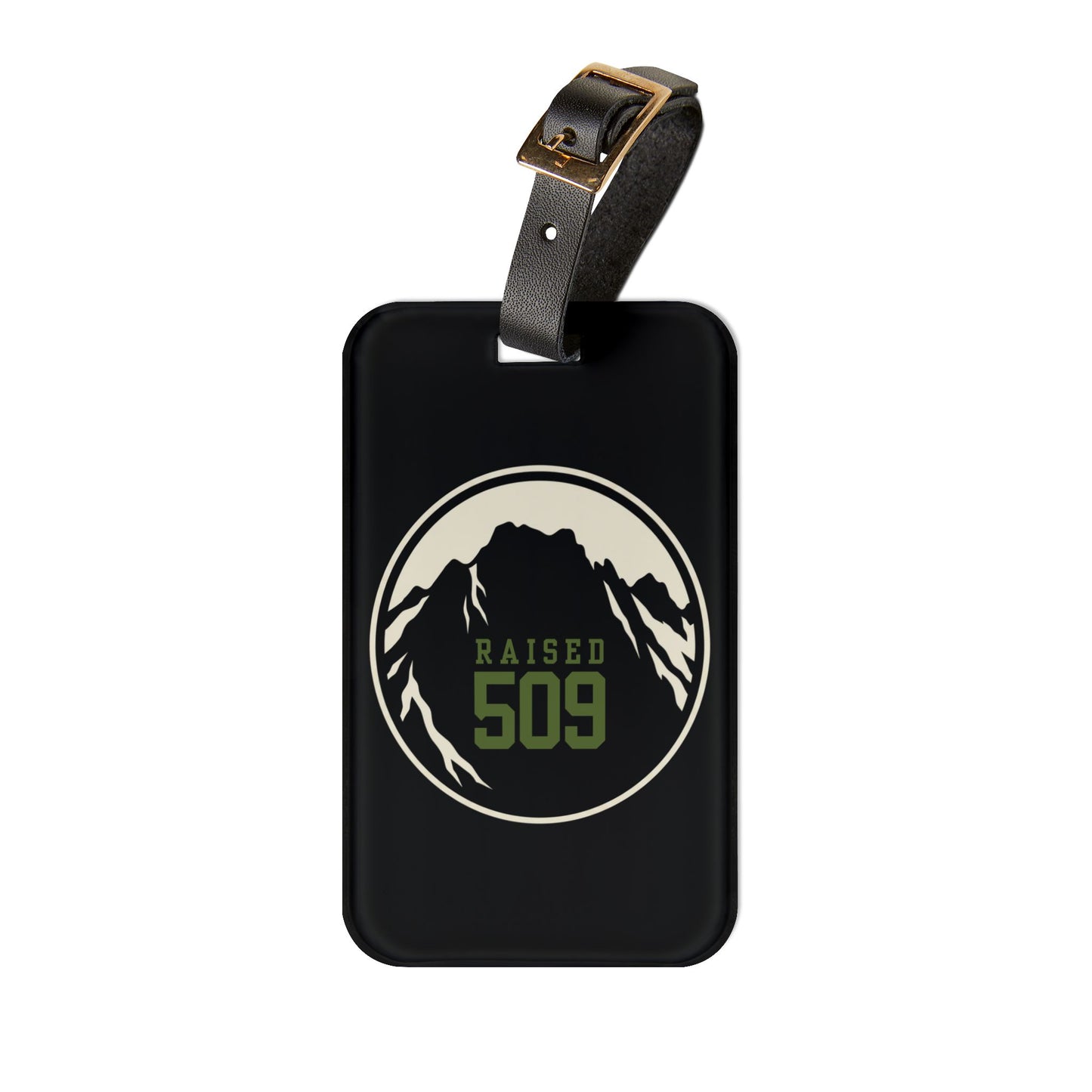 Central Washington | Raised 509 Mount Stuart Luggage Tag | Washington Inspired | Local Pride