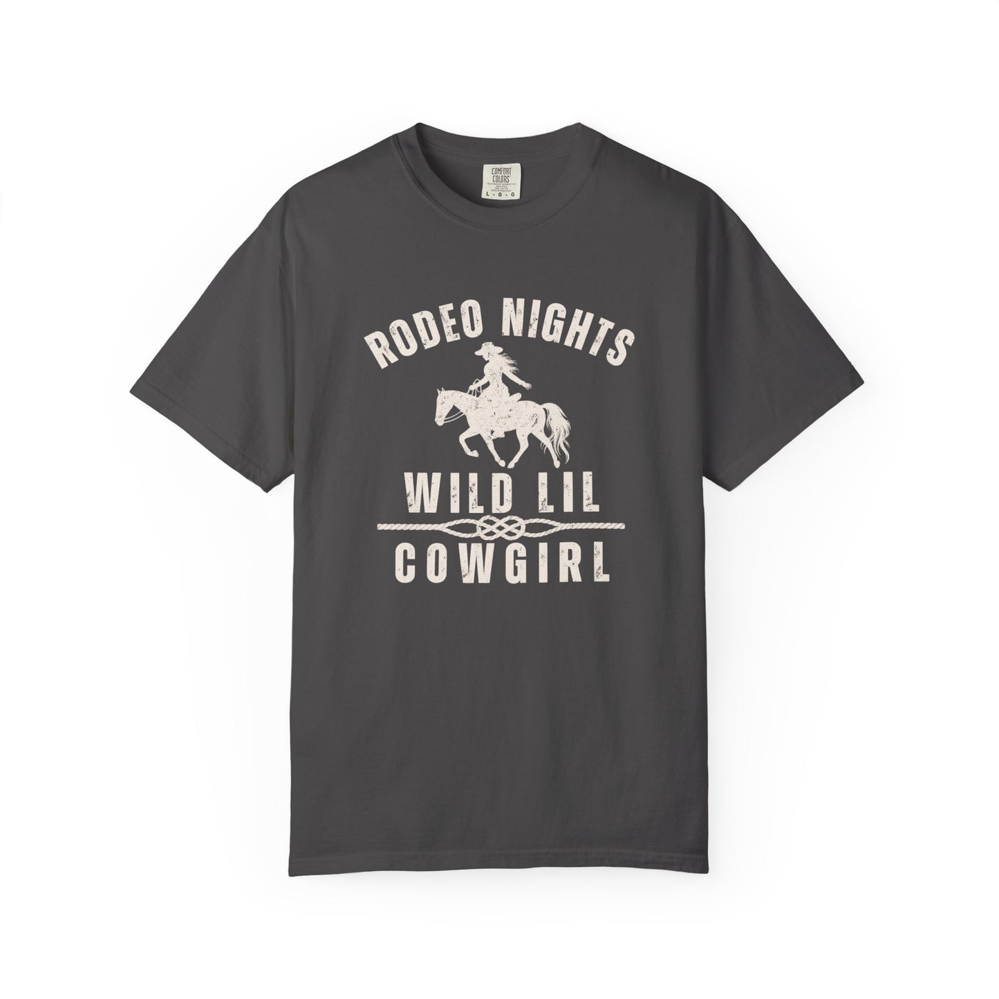 Wild Little Cowgirl Rodeo Nights Tee, Country Concert Shirt, Western Cowgirl Tee, Rodeo Graphic Shirt, Horse Lover Gift