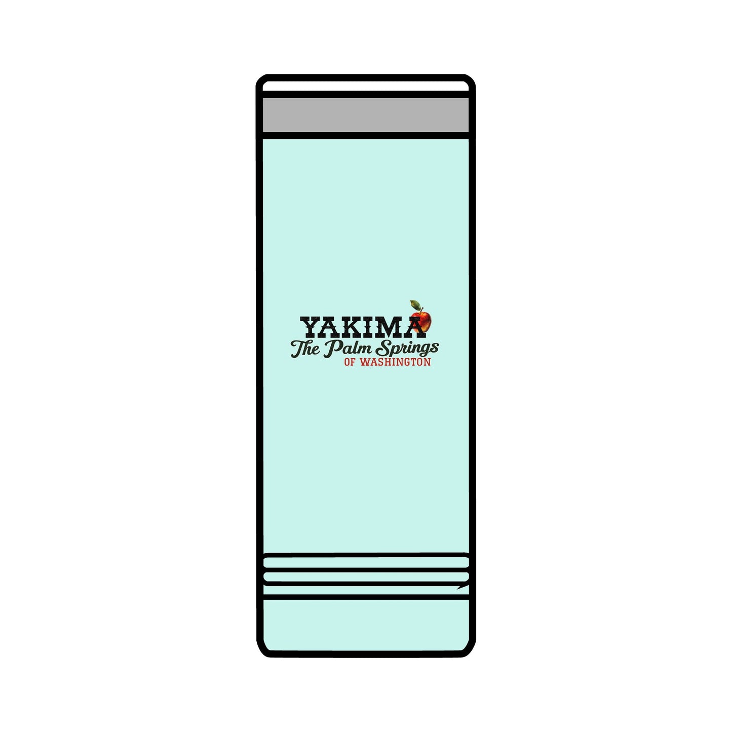 Yakima Palm Springs of Washington Polar Camel 22oz Skinny Tumbler | Washington Area Code Travel Mug | Insulated Coffee Cup | Eastside Gift
