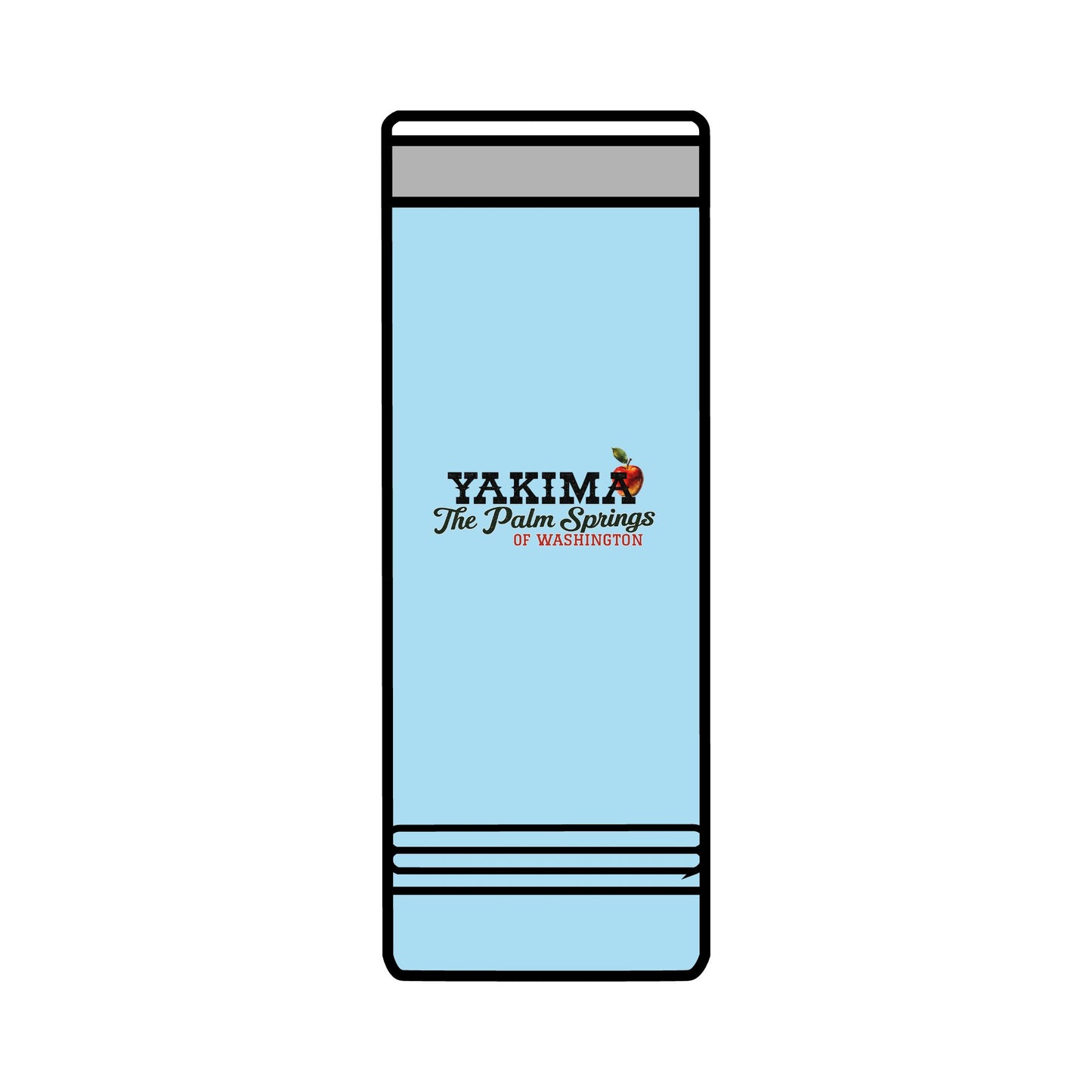 Yakima Palm Springs of Washington Polar Camel 22oz Skinny Tumbler | Washington Area Code Travel Mug | Insulated Coffee Cup | Eastside Gift
