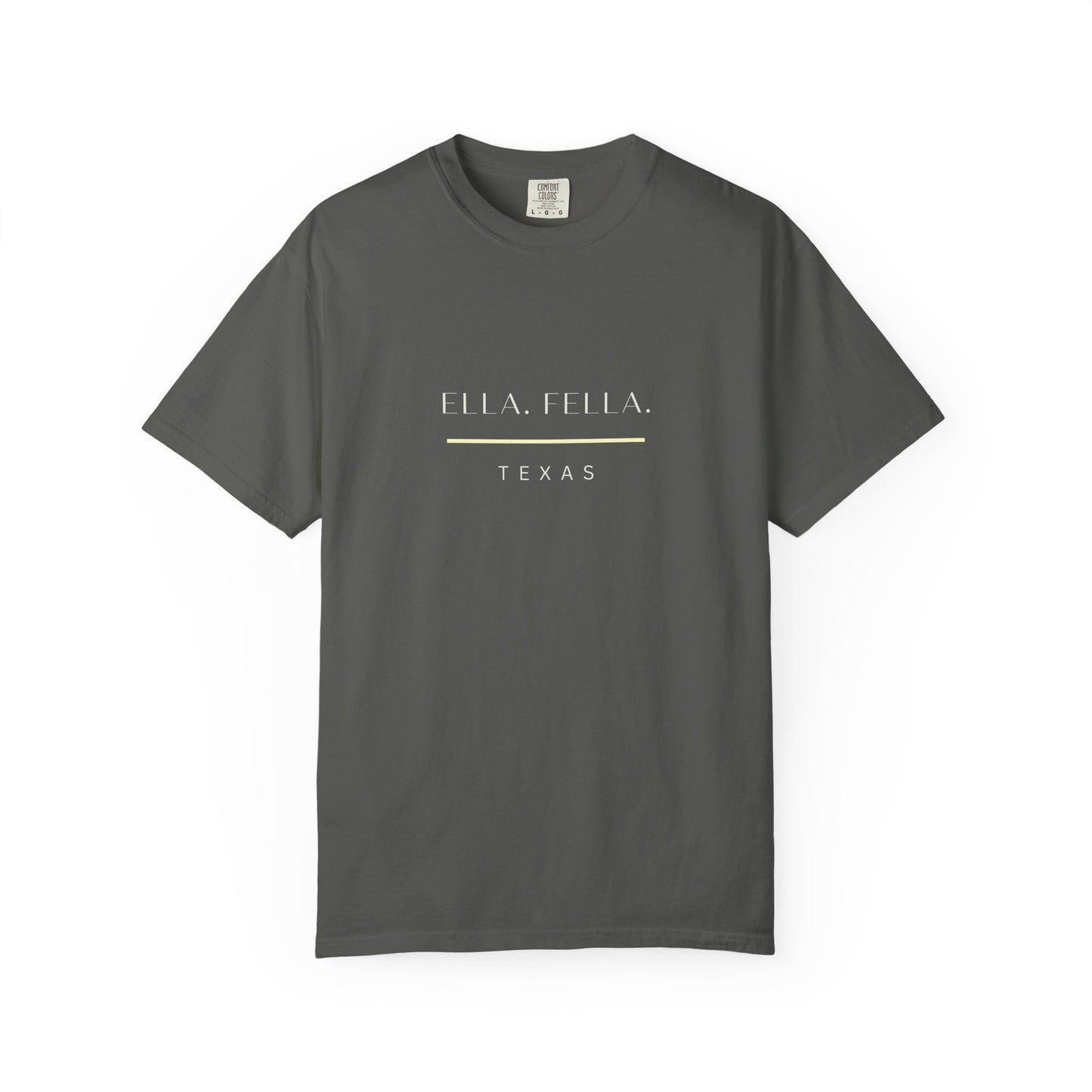 Ella Fella Texas Minimalist Graphic Tee | Country Music Concert Shirt