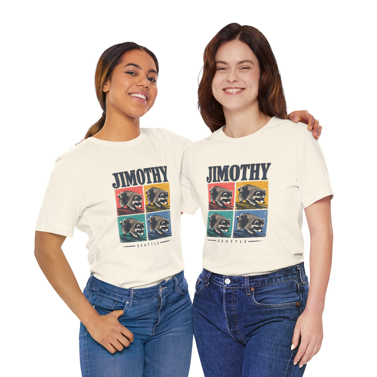 JIMOTHY Seattle Raccoon Graphic Tee