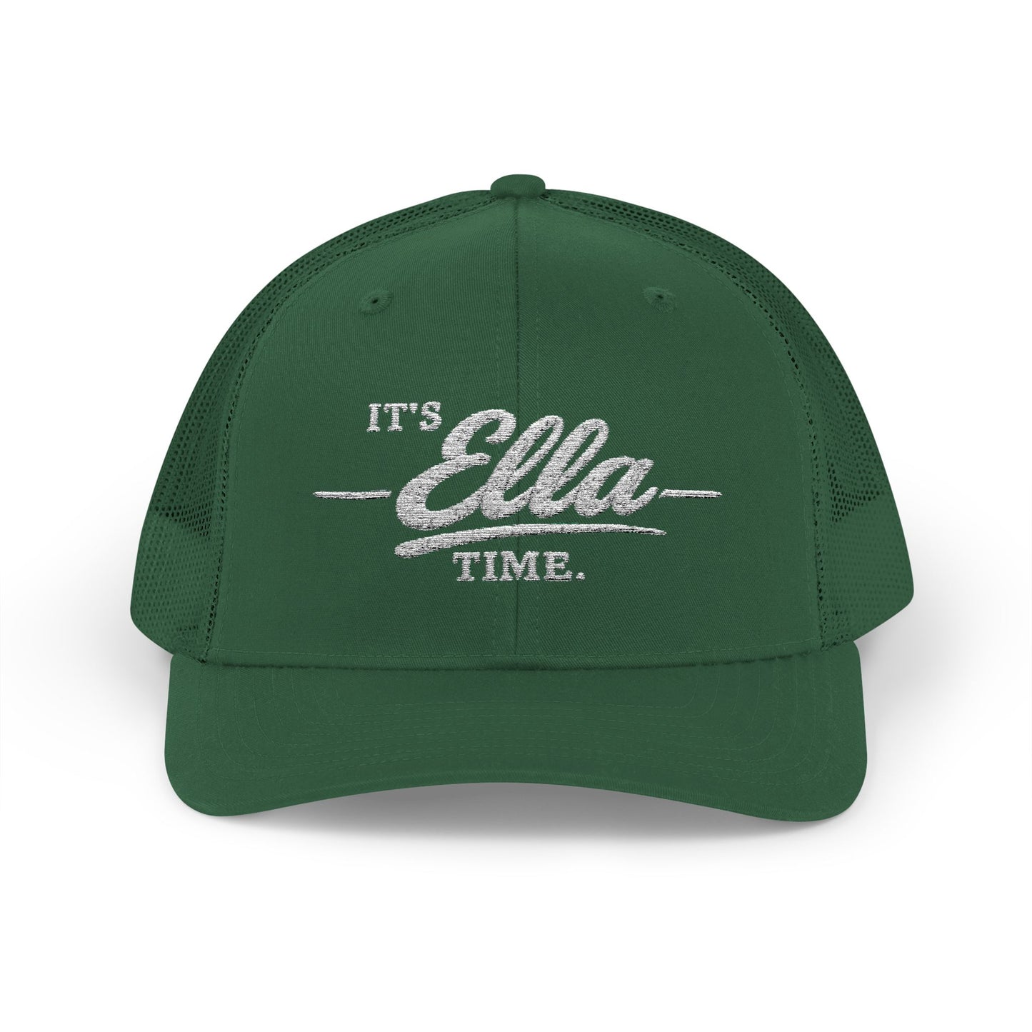 It's Ella Time Hat Country Music Fan Adjustable Baseball Cap Western Style