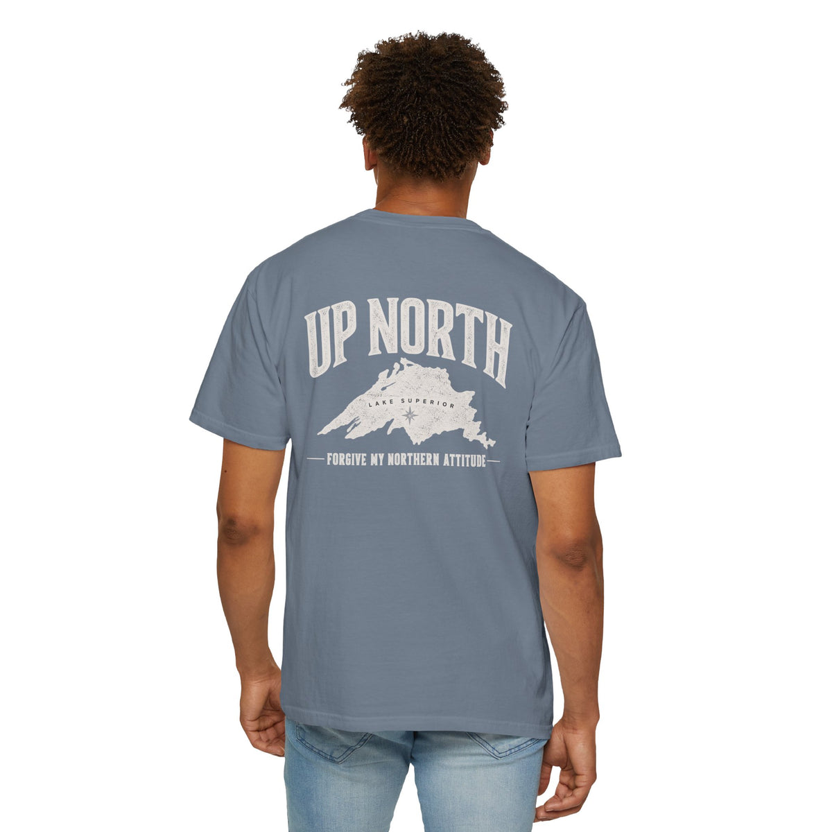 Up North Lake Superior T-Shirt | Forgive My Northern Attitude Graphic Tee