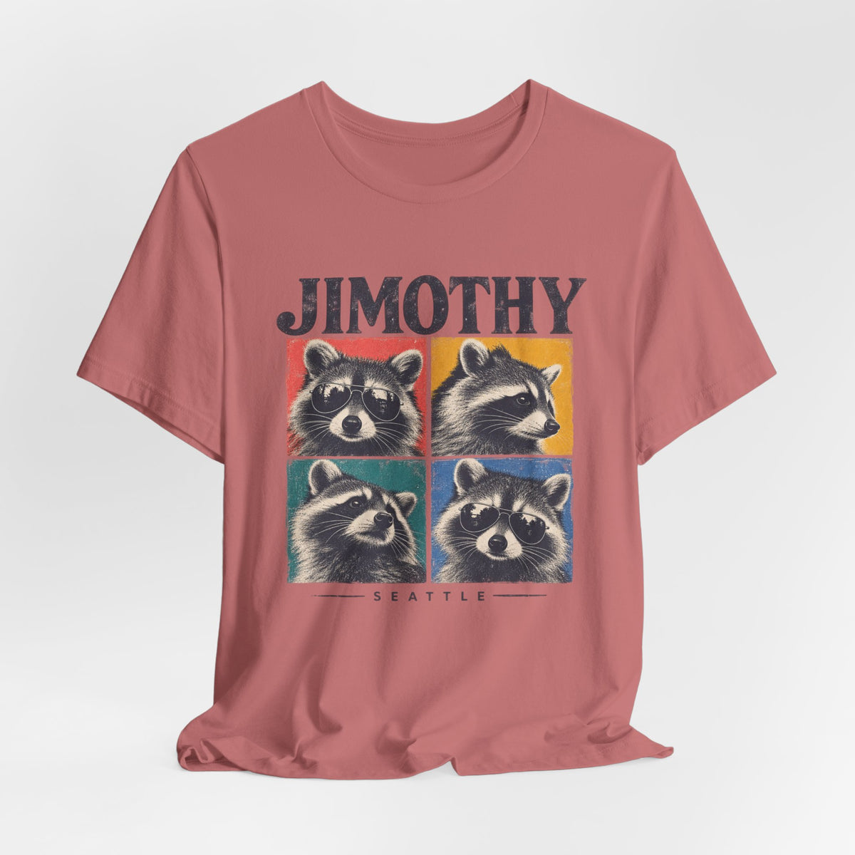 JIMOTHY Seattle Raccoon Graphic Tee