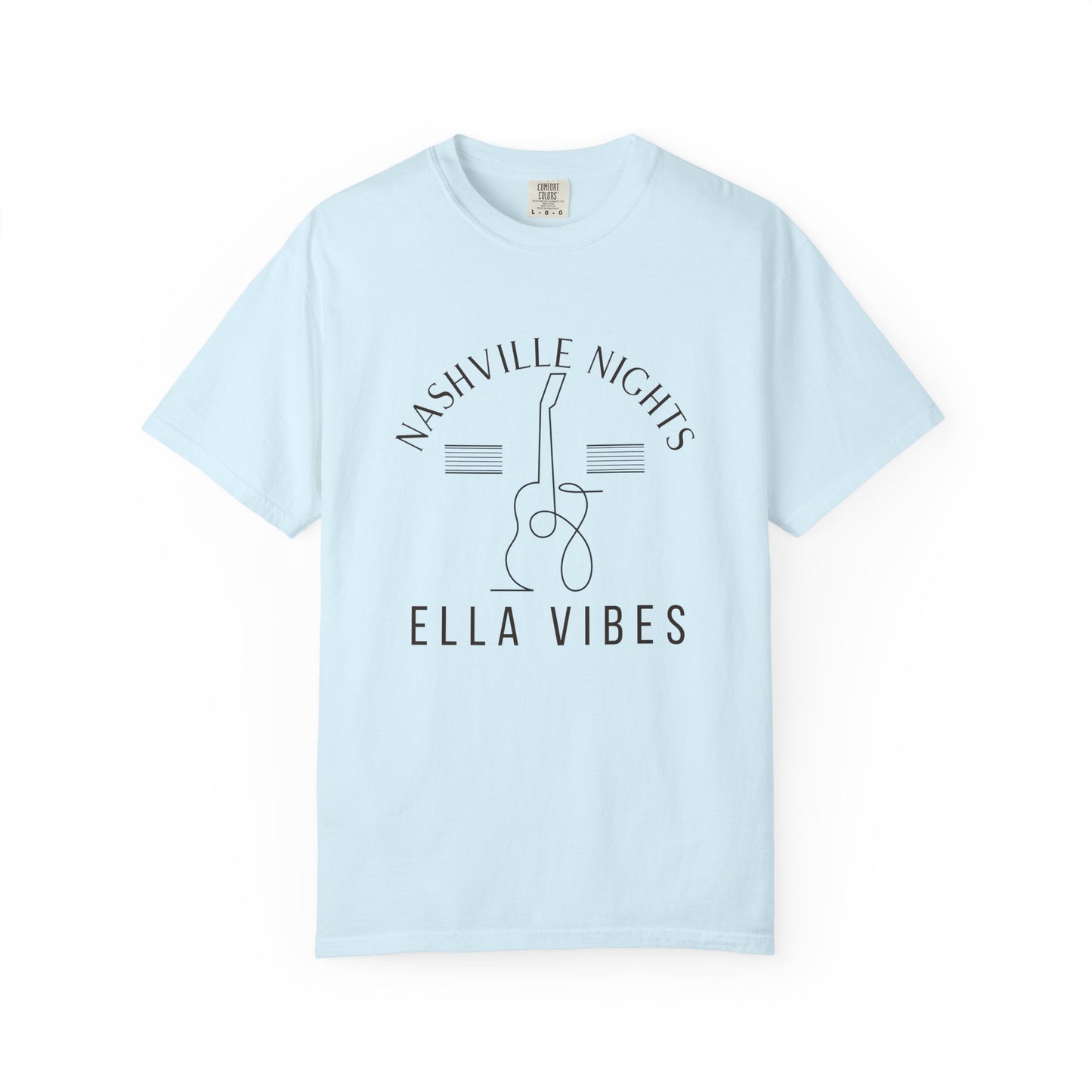Nashville Nights Ella Vibes Shirt | Nashville Country Concert Tee | Music City T-Shirt | Comfort Colors 1717 | Country Music Gift