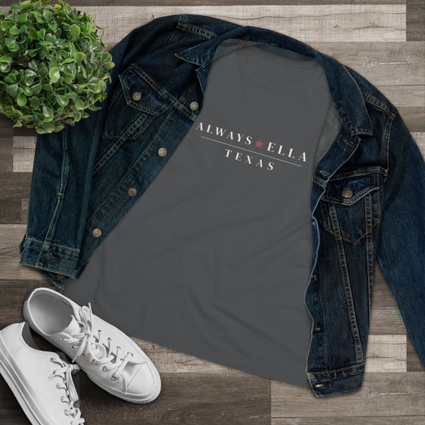 Always Ella Texas Shirt | Country Concert Tee | Western Cowgirl Graphic Tee | Boutique Country Shirt