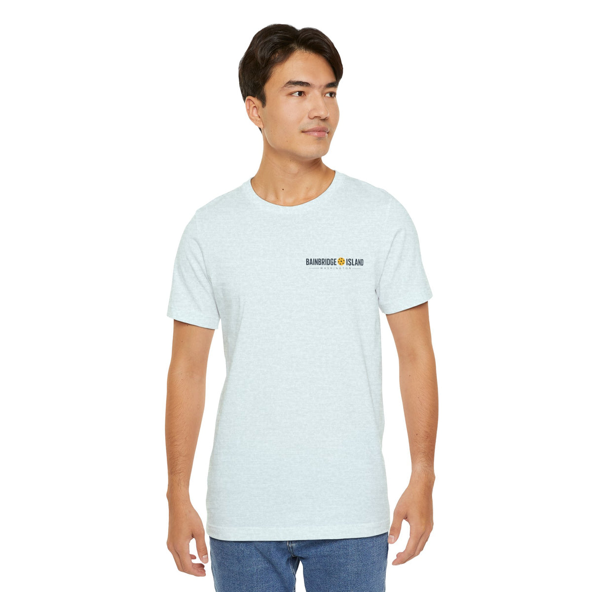 Bainbridge Island Pickleball 1965 Front & Back Tee