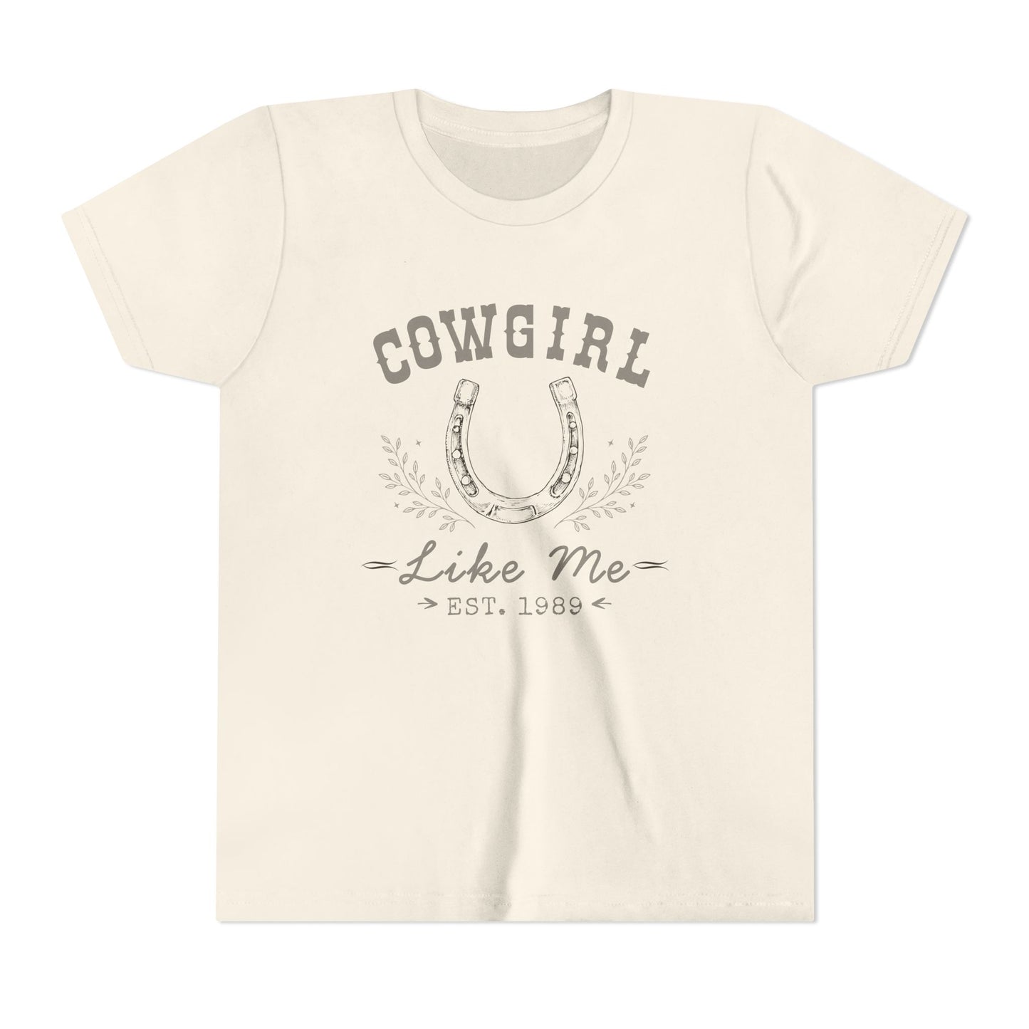 Cowgirl Like Me Girls Shirt | Western Kids Tee | Rodeo Girl Outfit | Horse Lover Gift