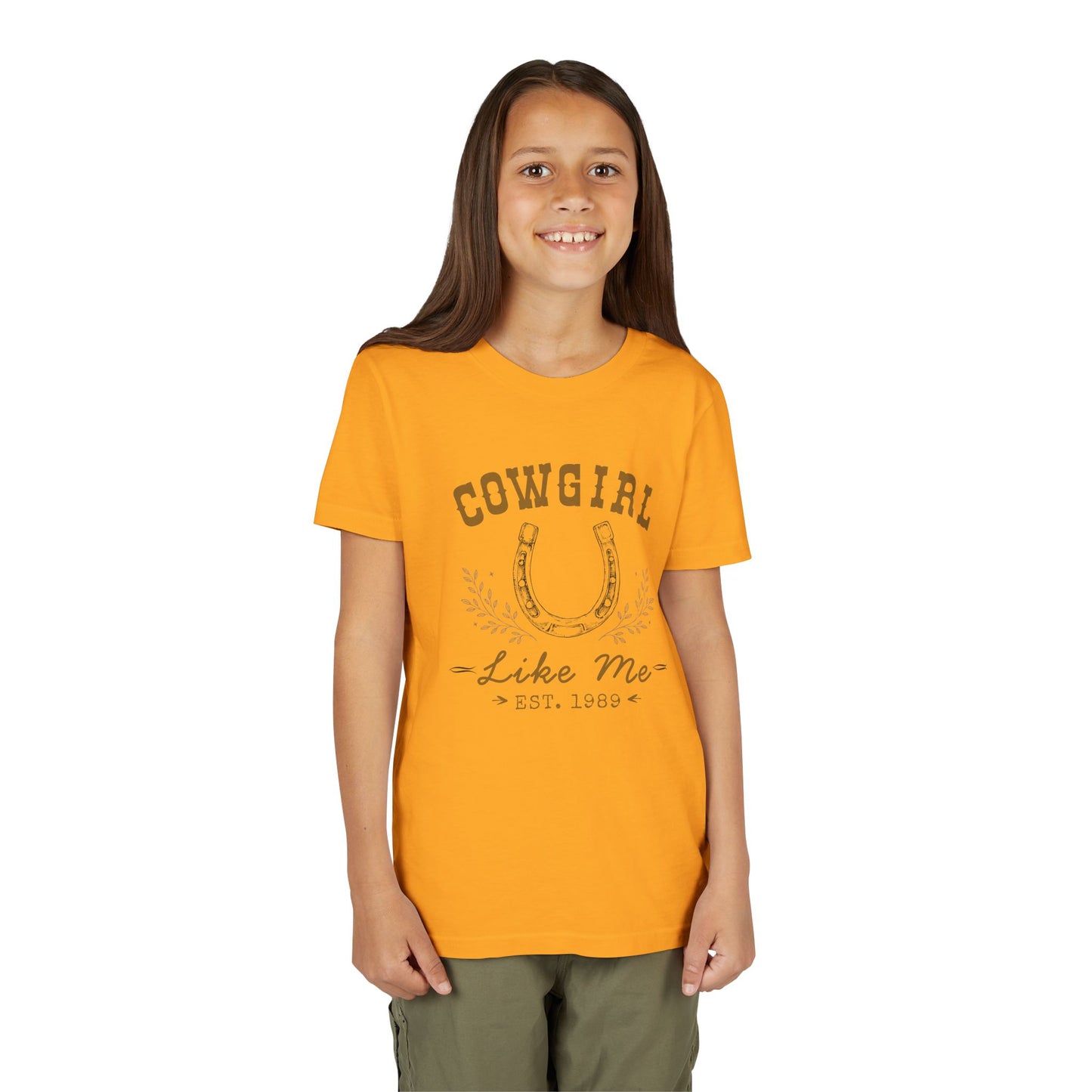 Cowgirl Like Me Girls Shirt | Western Kids Tee | Rodeo Girl Outfit | Horse Lover Gift