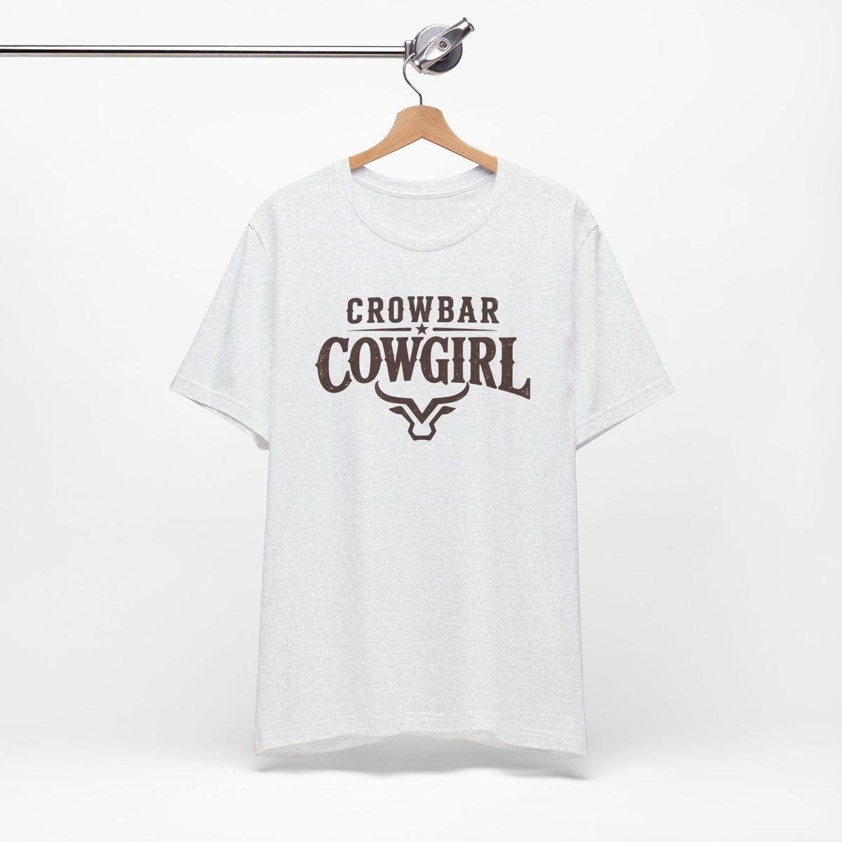 Crowbar Cowgirl Western Graphic Tee | Bella+Canvas 3001 | Rodeo Shirt