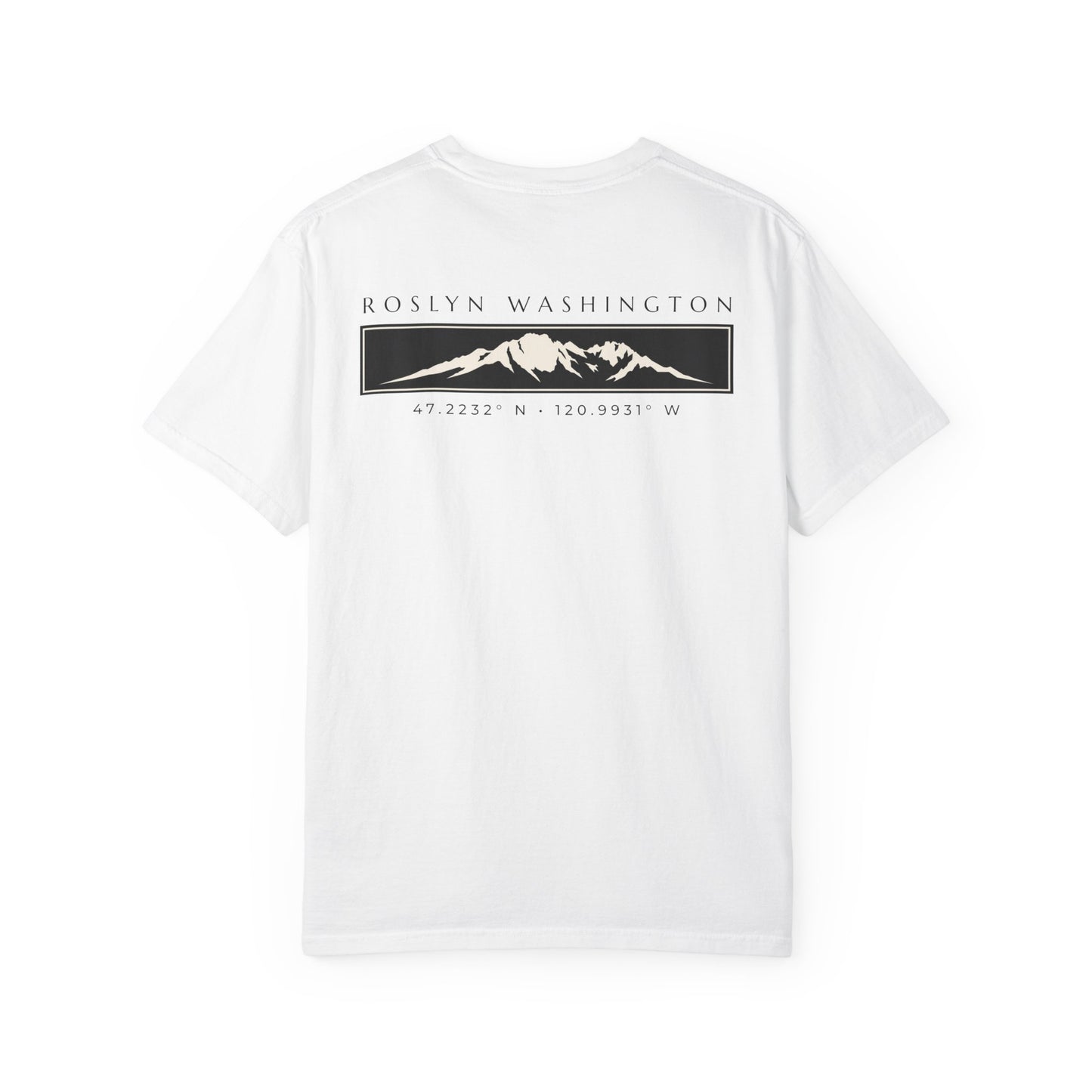 Roslyn Washington Mountain T-Shirt | PNW Graphic Tee | Washington Hiking Shirt | Cle Elum Gift | Pacific Northwest Tee