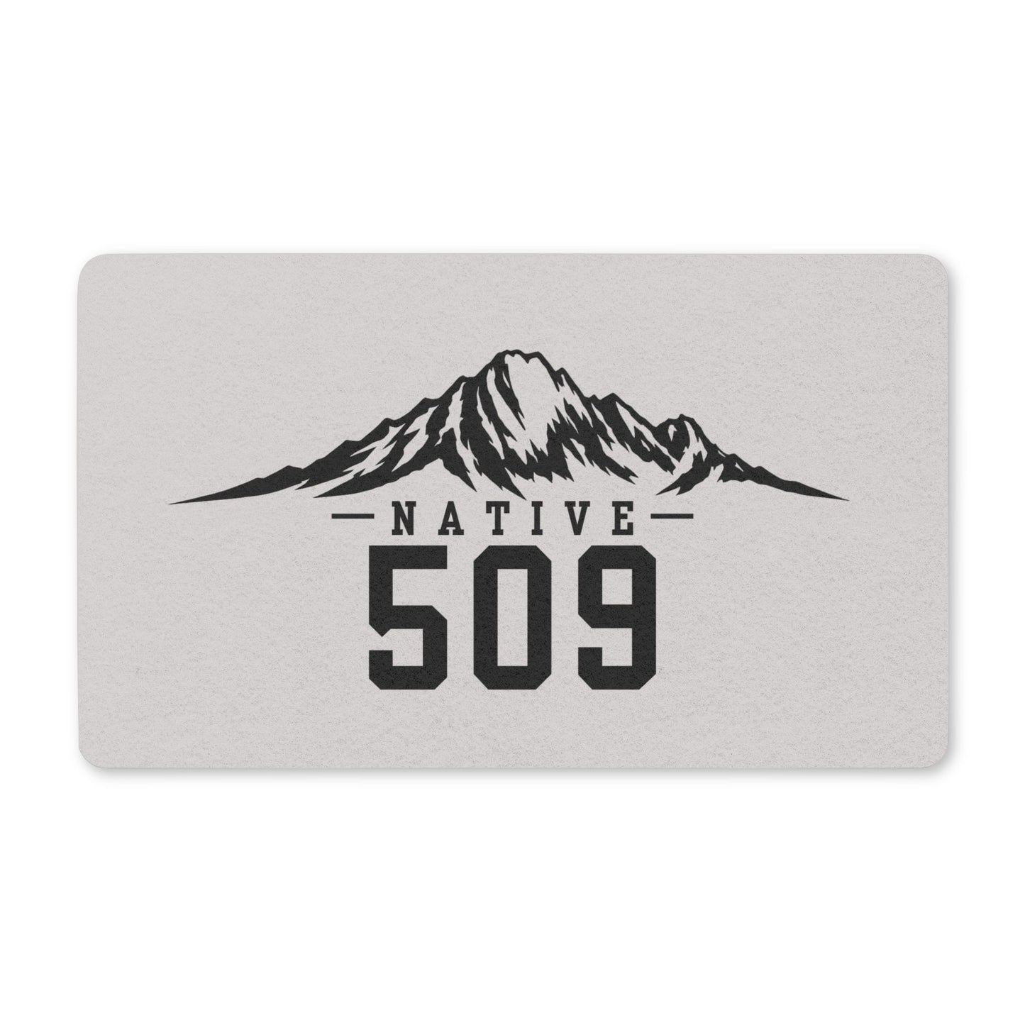 Native 509 Doormat | Mountain Design, 509 Area Code | Central Washington
