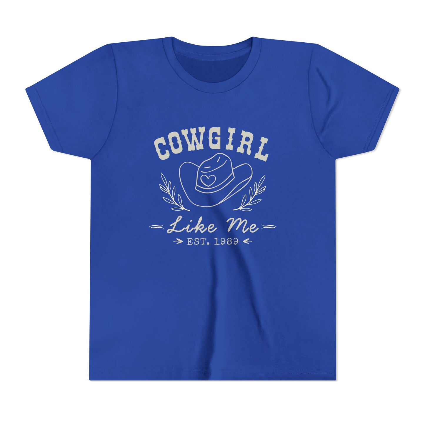 Cowgirl Like Me Girls Shirt | Western Kids Tee | Rodeo Girl Outfit | Horse Lover Gift