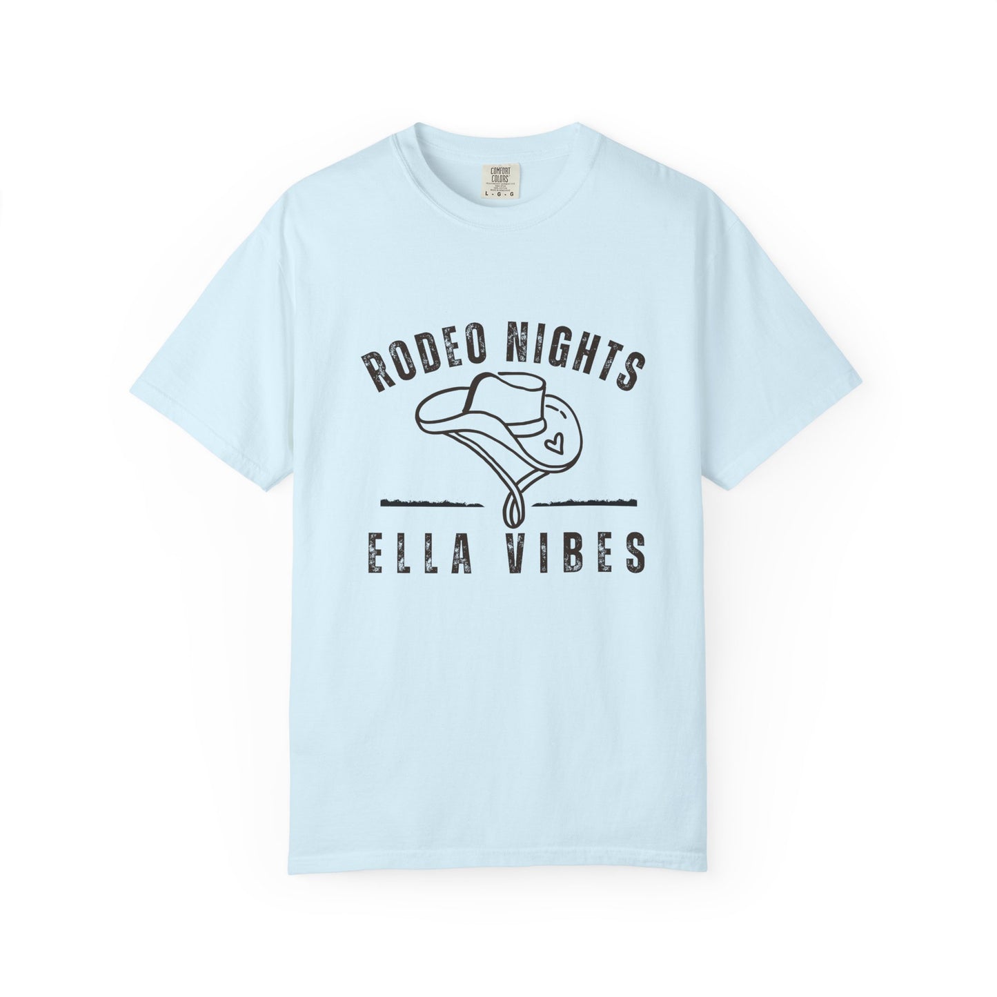 Rodeo Nights Ella Vibes Shirt, Pink Cowgirl Tee, Western Graphic Shirt, Country Concert Tee, Cowboy Hat Shirt, Rodeo Tee