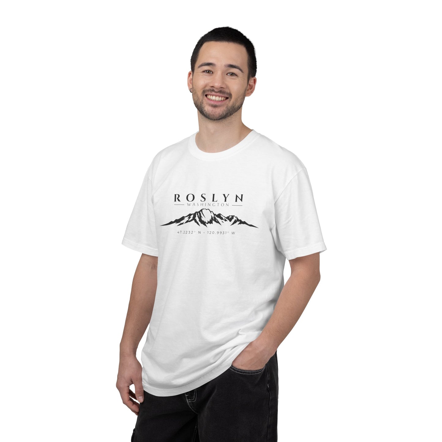 Roslyn Washington Mountain Shirt, Mount Stuart T-Shirt, Pacific Northwest Shirt, Roslyn WA Gift